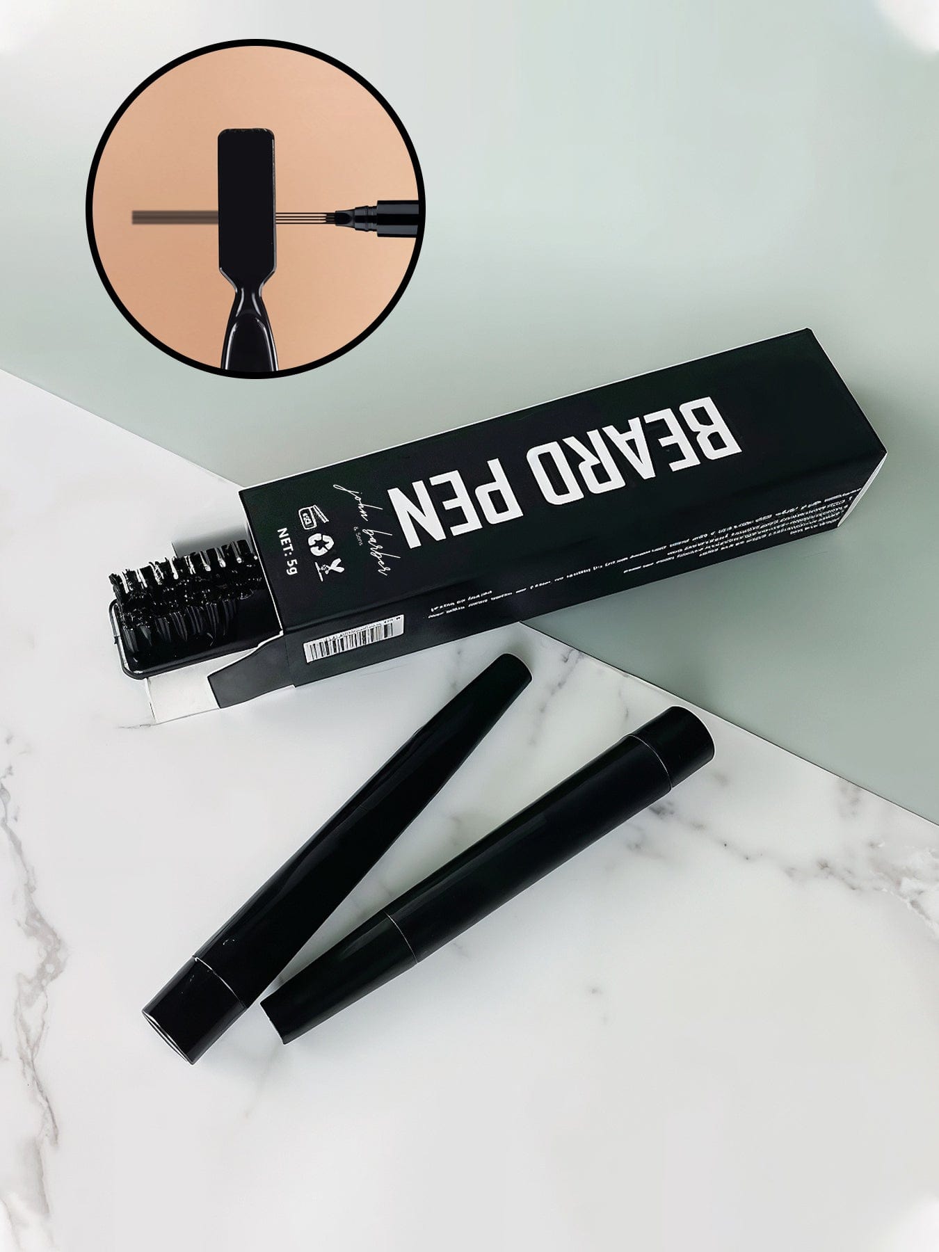 Punilo za bradu za veću gustoću i oštre konture