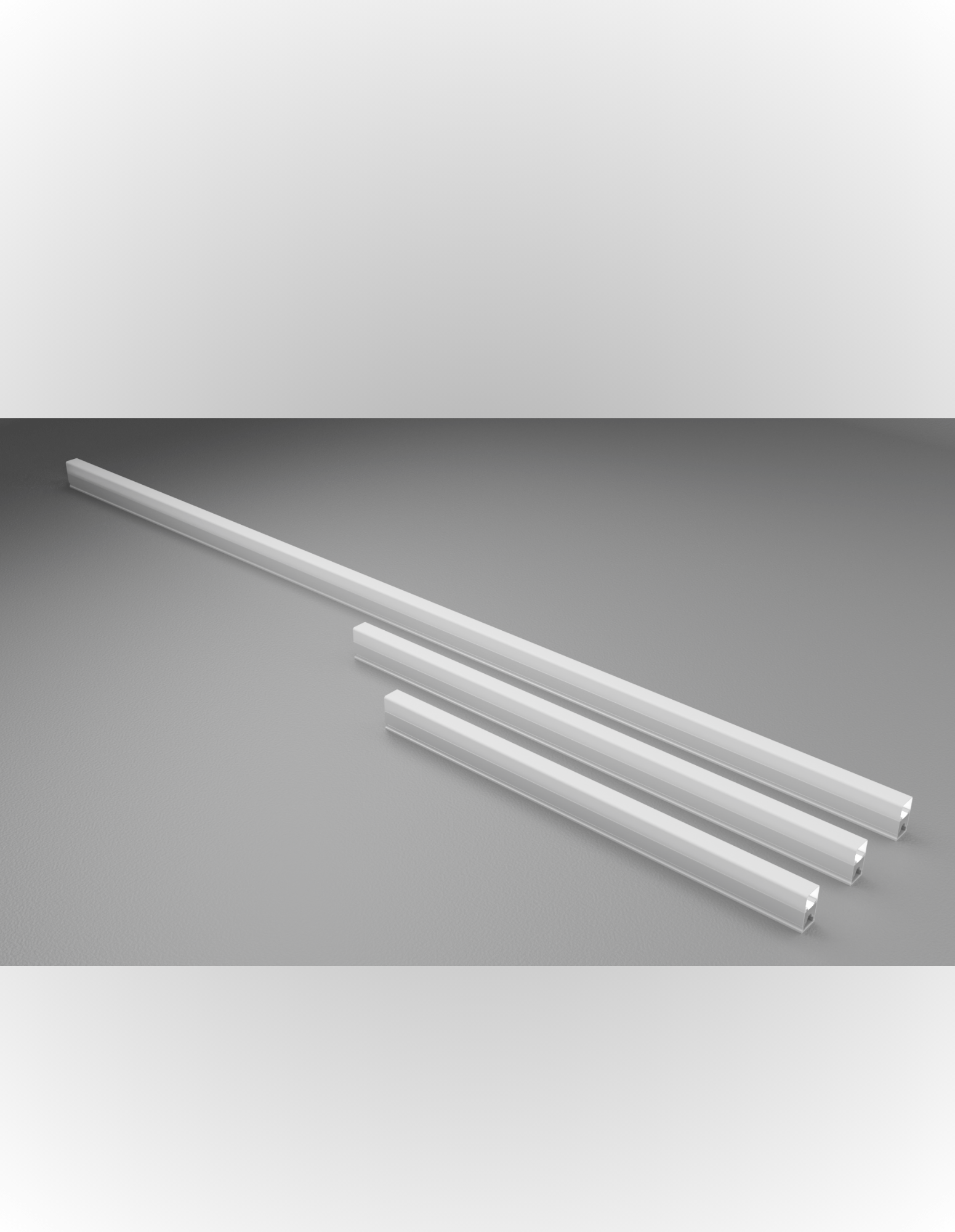 LED Aluminiumröhren 6500K