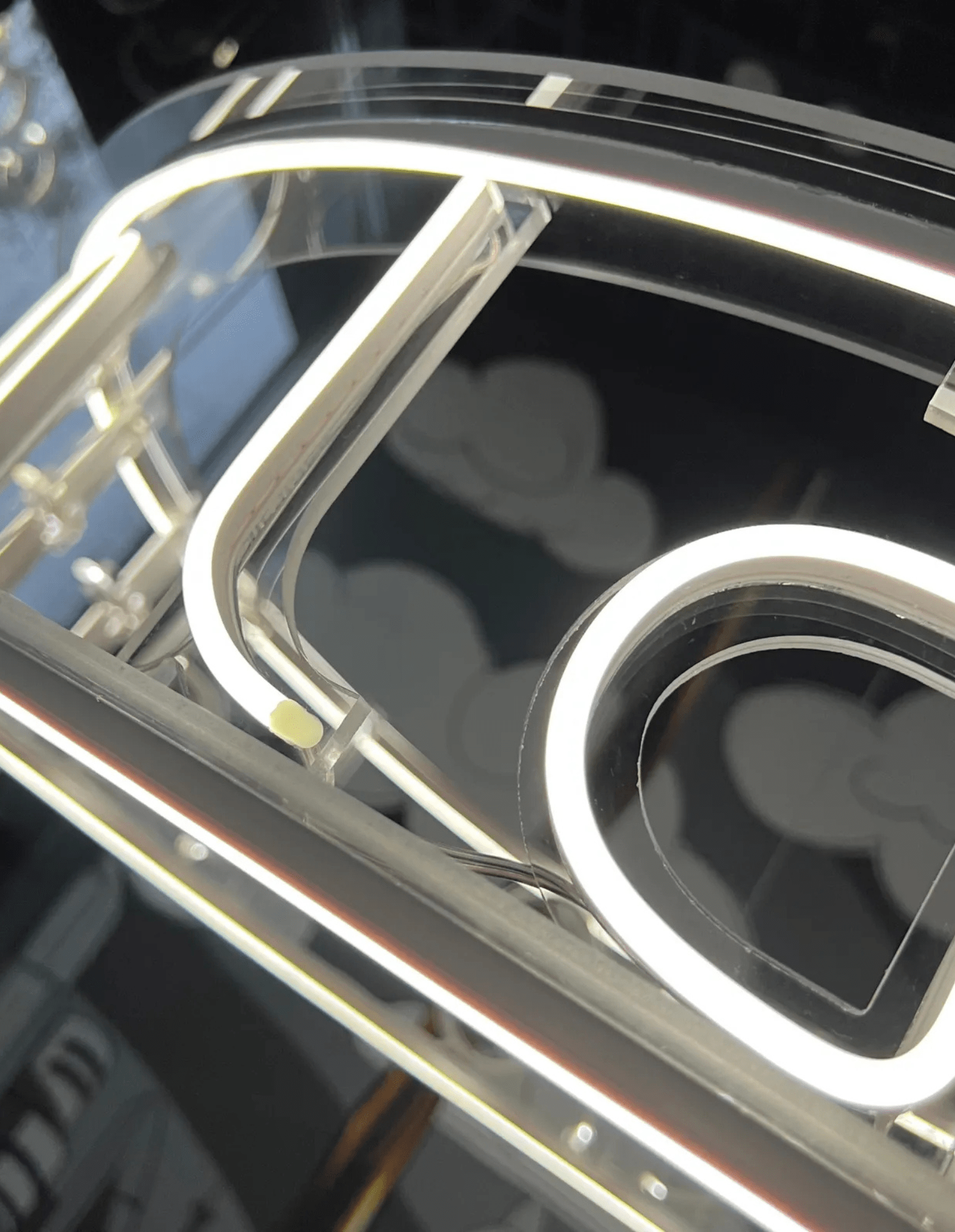 Hängande 360° Neon Taklampa med Anpassad Text