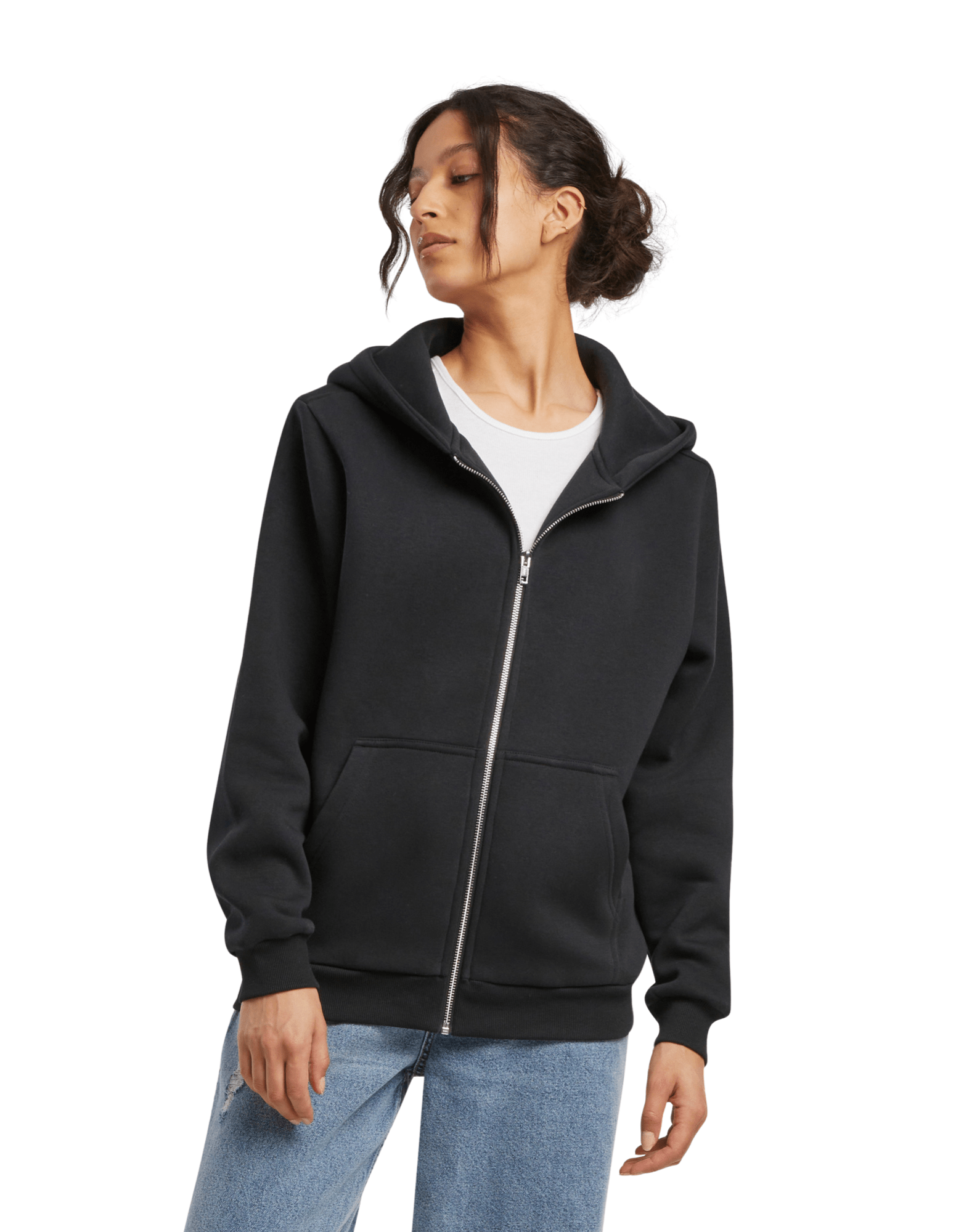 Prevelika majica s kapuljačom u "ispranom kiselinom" stilu s vašim logom