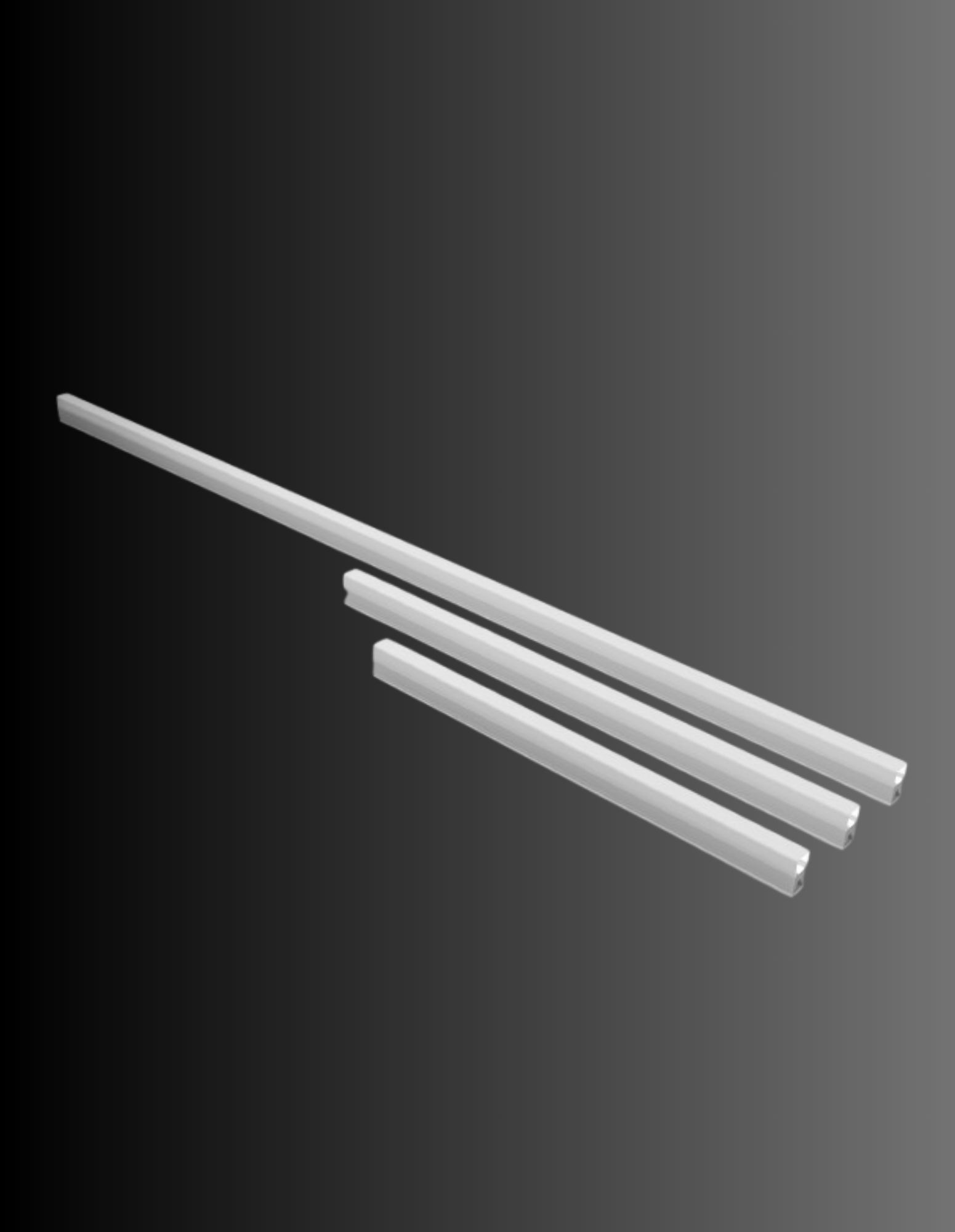 LED Aluminiumröhren 6500K