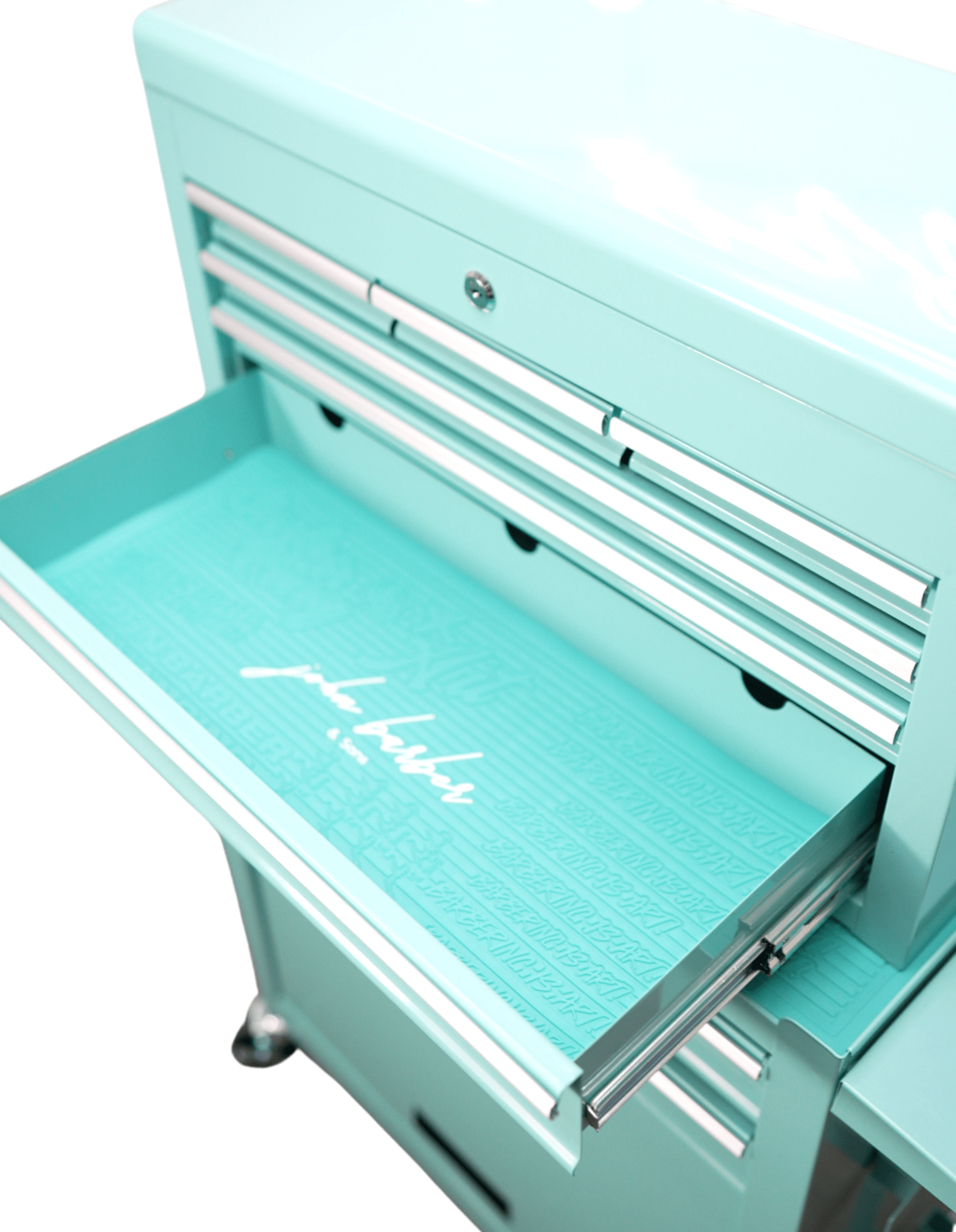 Silikonmatten Set voor Barber en Kapper Trolley Werkplek