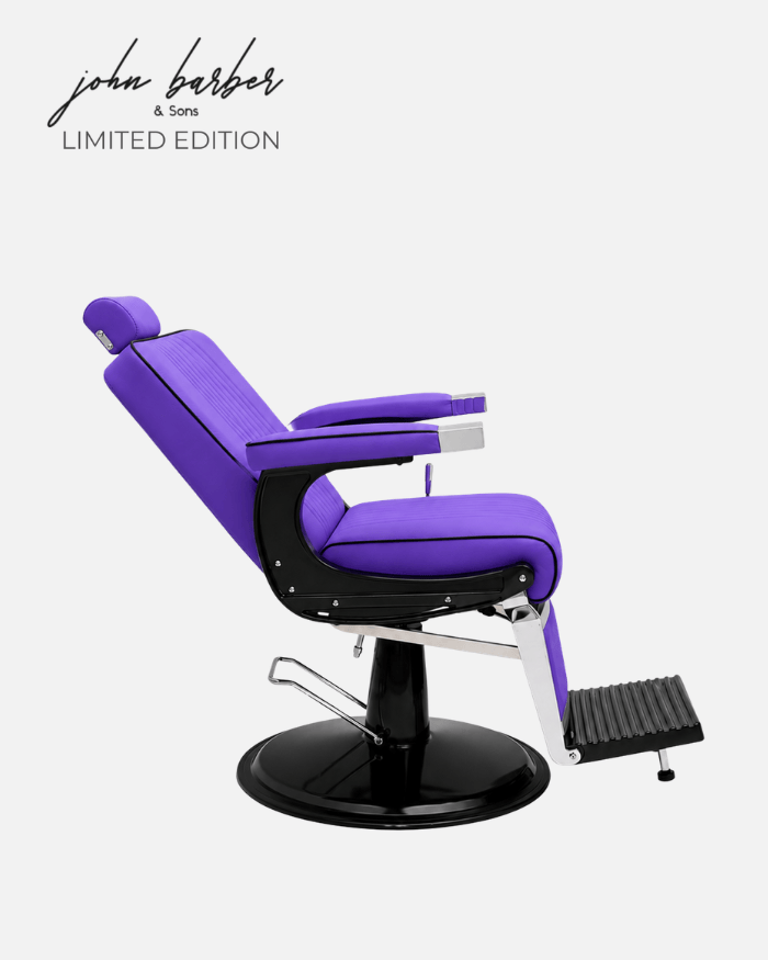New School Barber Chair Purple Limited Edition
