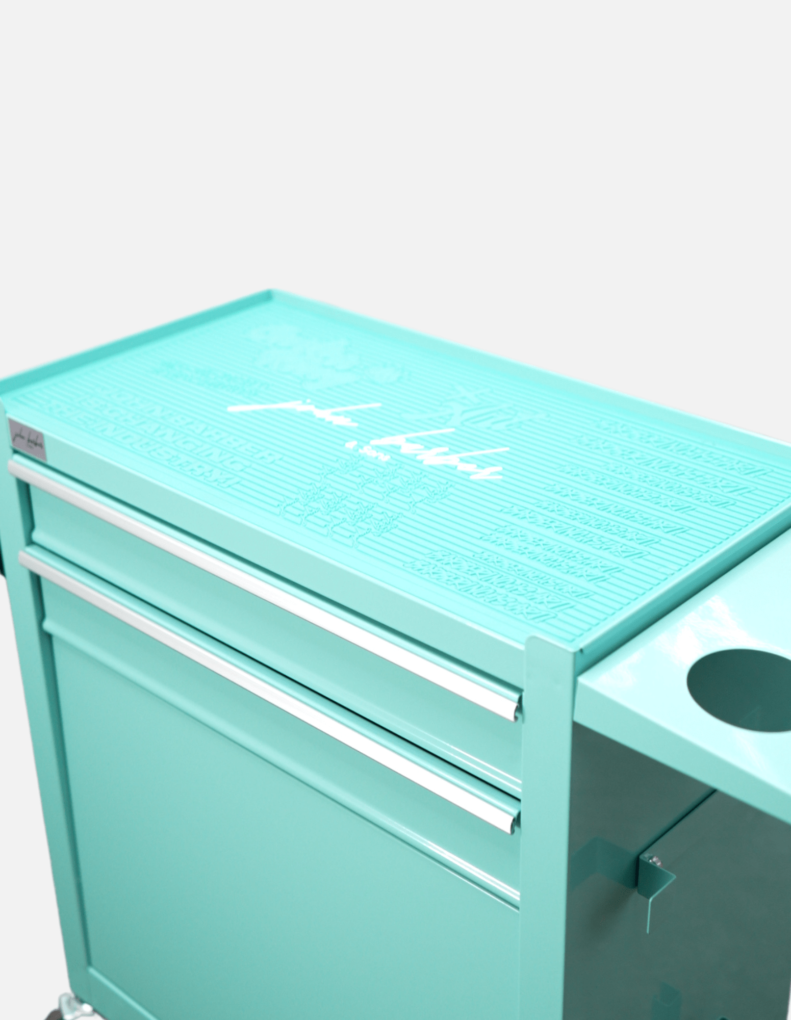 Silikonmatten Set voor Barber en Kapper Trolley Werkplek