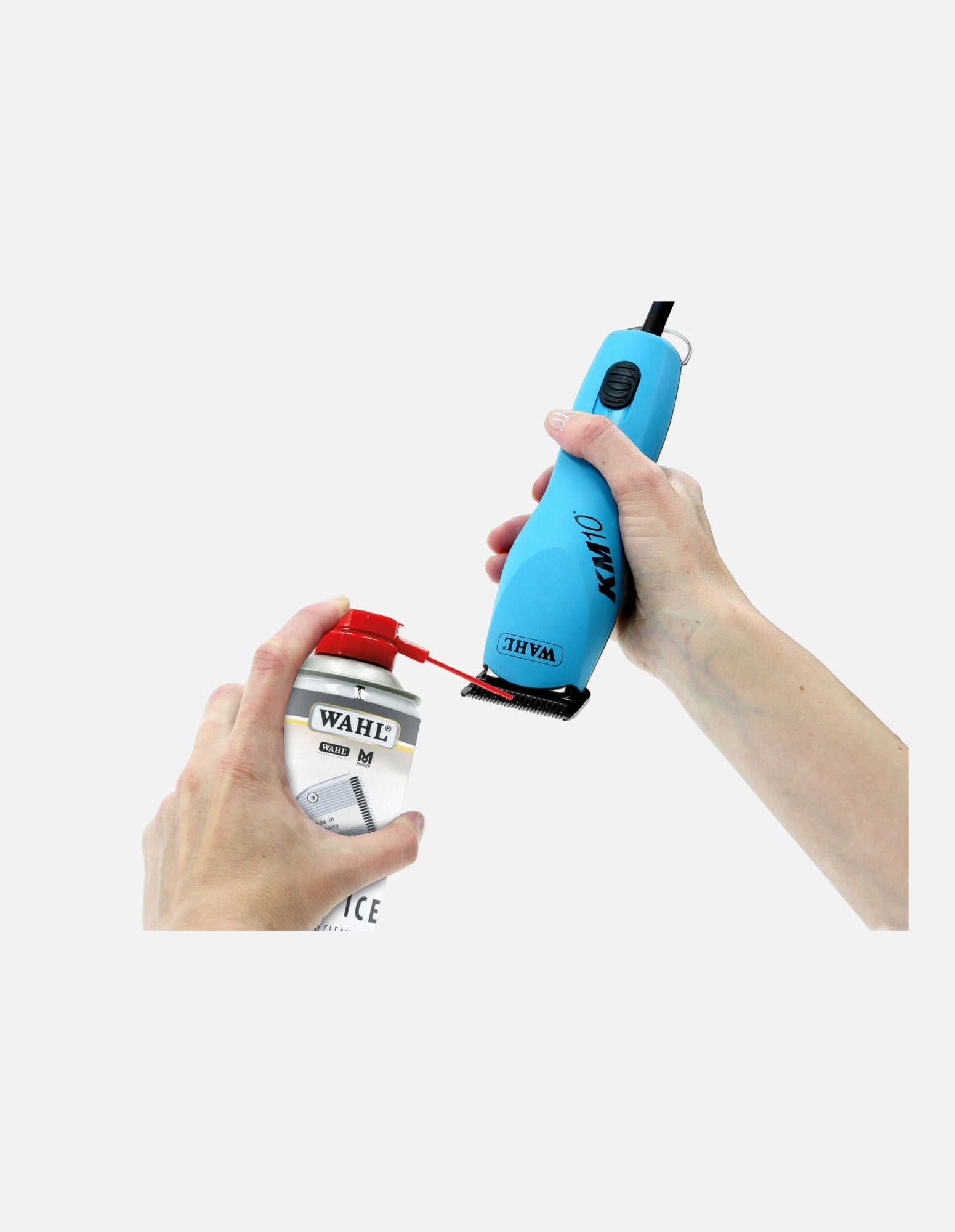 WAHL Blade Ice Clipper Cleaner Professionelles Kühl-, Reinigungs- und Schmiermittel Spray (400 ml)