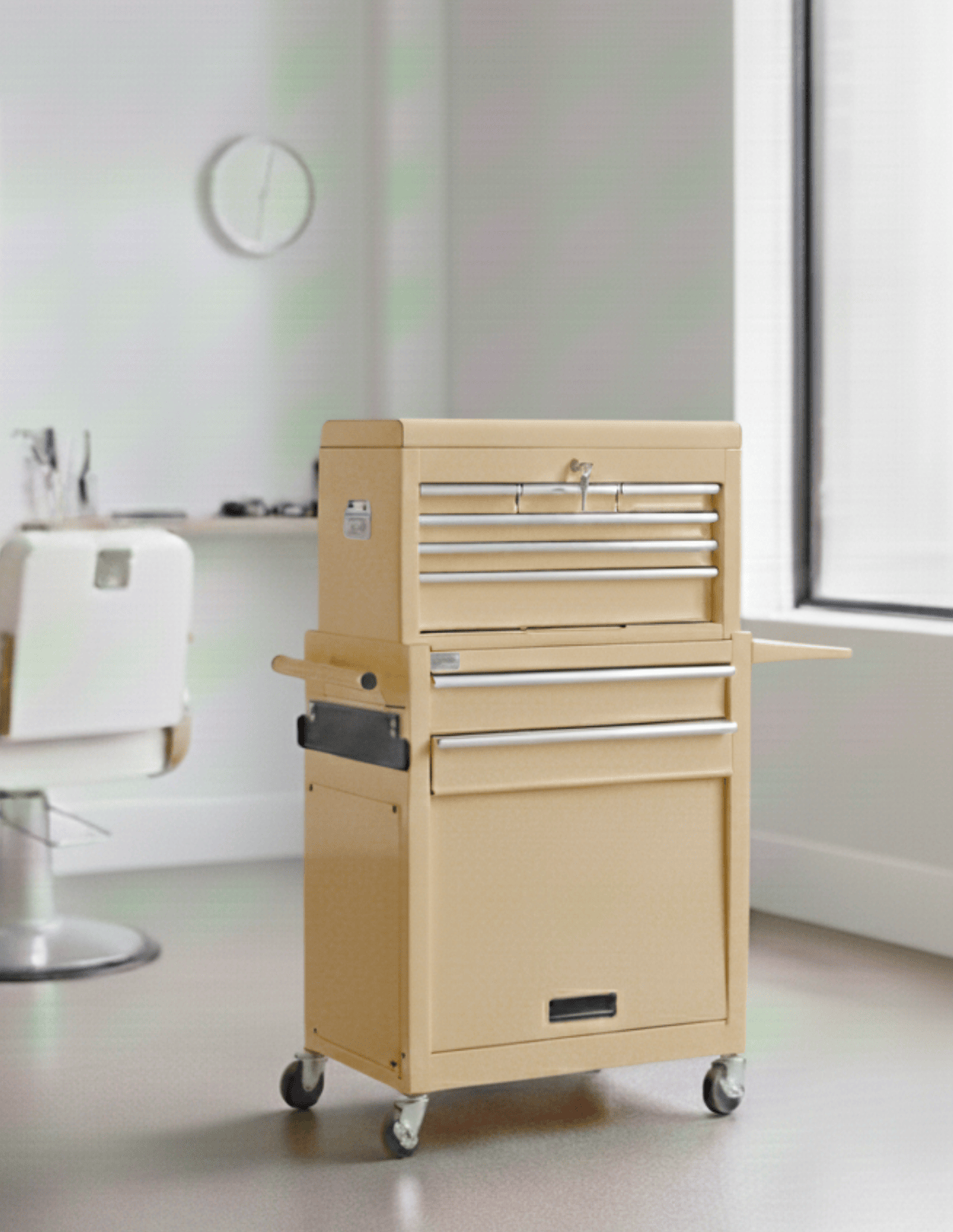 BARBER TROLLEY PRO ROLLWAGEN N VERSCHIEDENEN FARBEN – UV-STERILISATION Friseurwagen