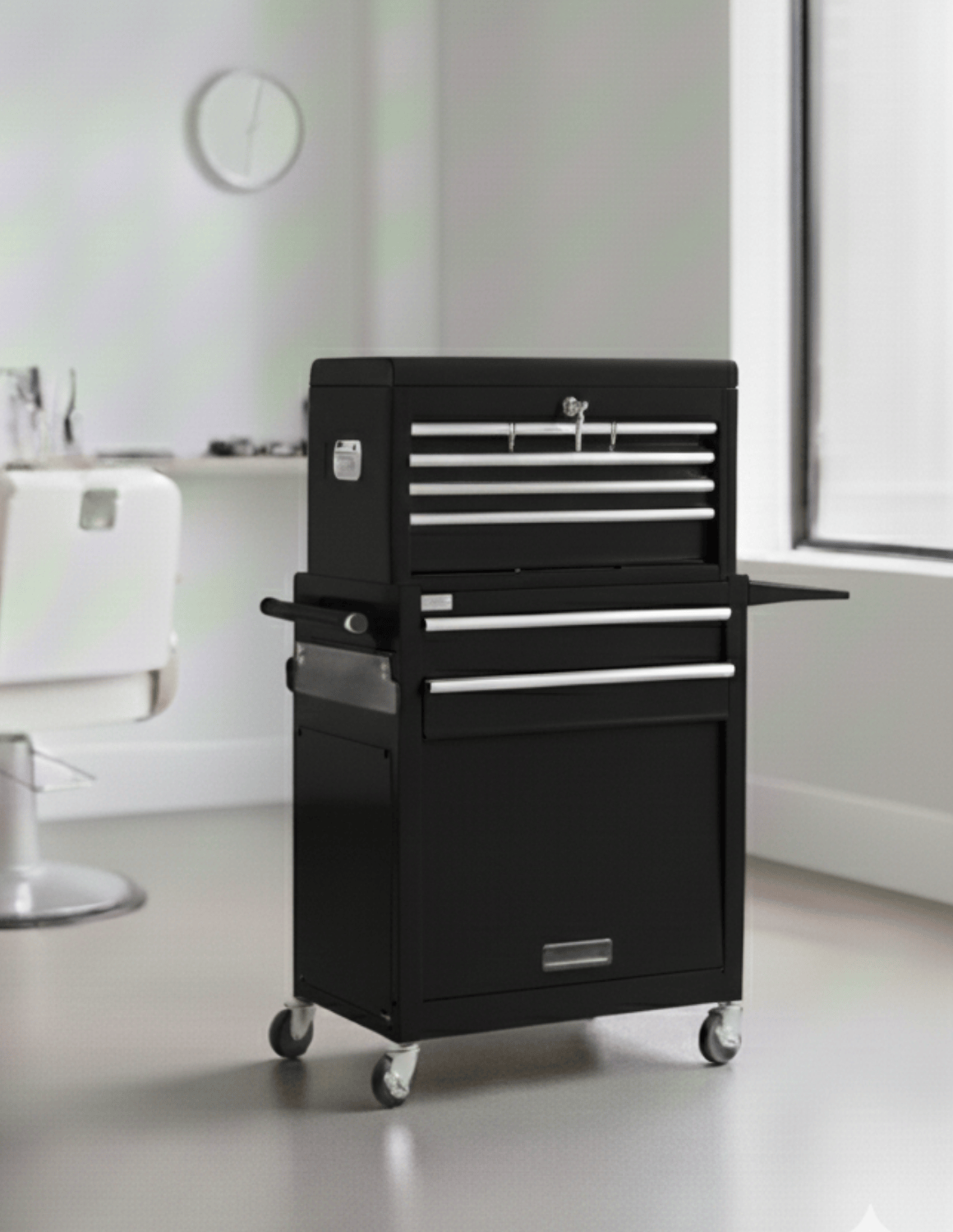 BARBER TROLLEY PRO ROLLWAGEN N VERSCHIEDENEN FARBEN – UV-STERILISATION Friseurwagen