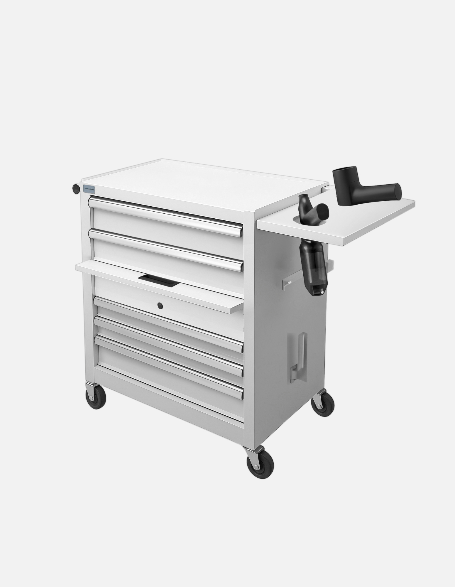 johnbarbersons Barber Trolley in White