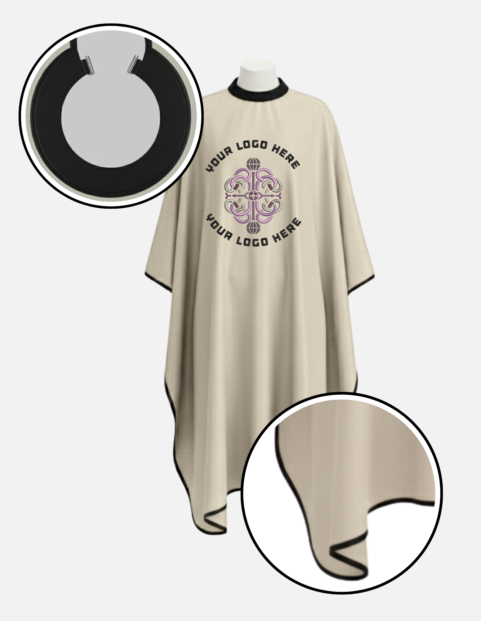 Cape avec ton logo
