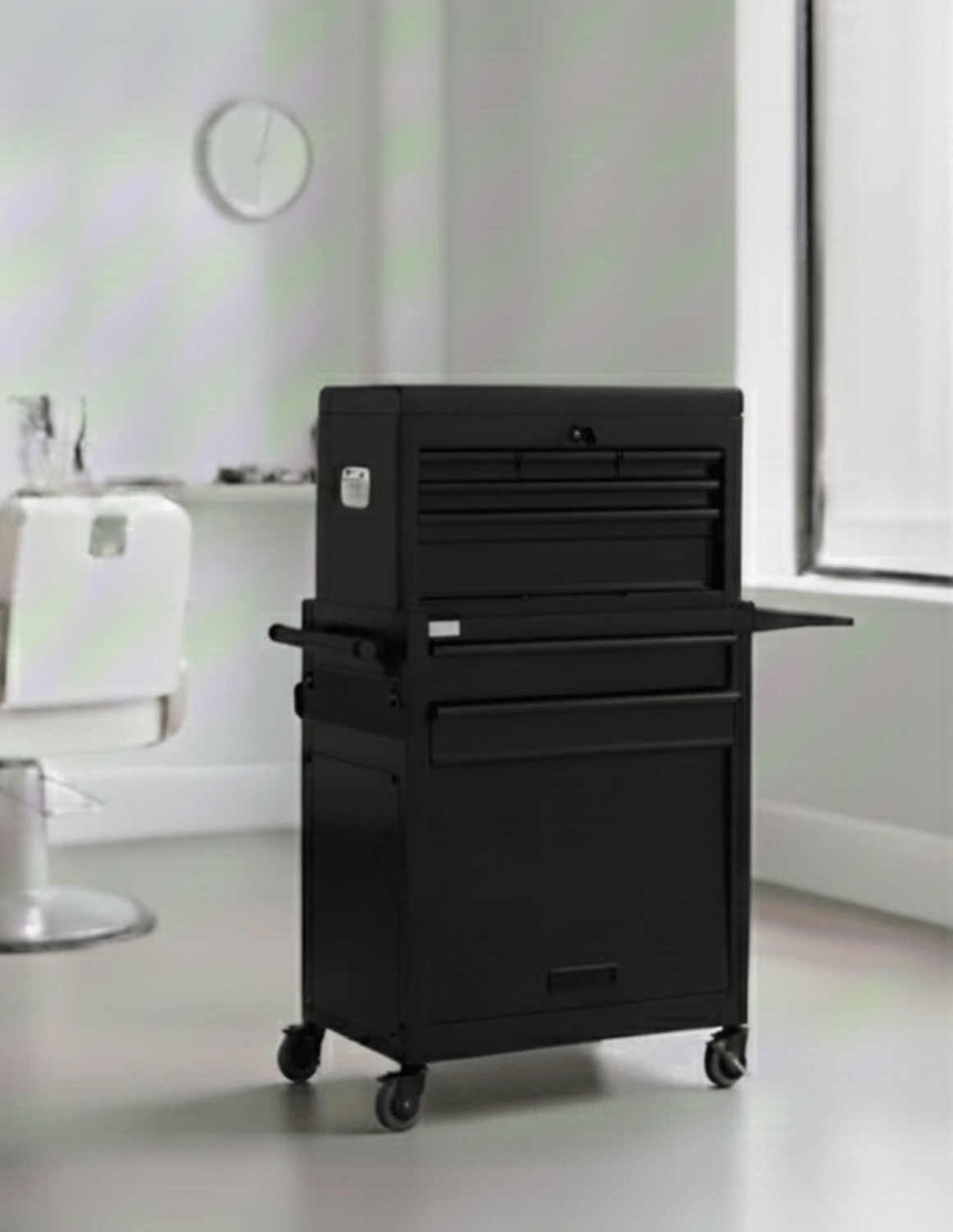 BARBER TROLLEY PRO ROLLWAGEN N VERSCHIEDENEN FARBEN – UV-STERILISATION Friseurwagen