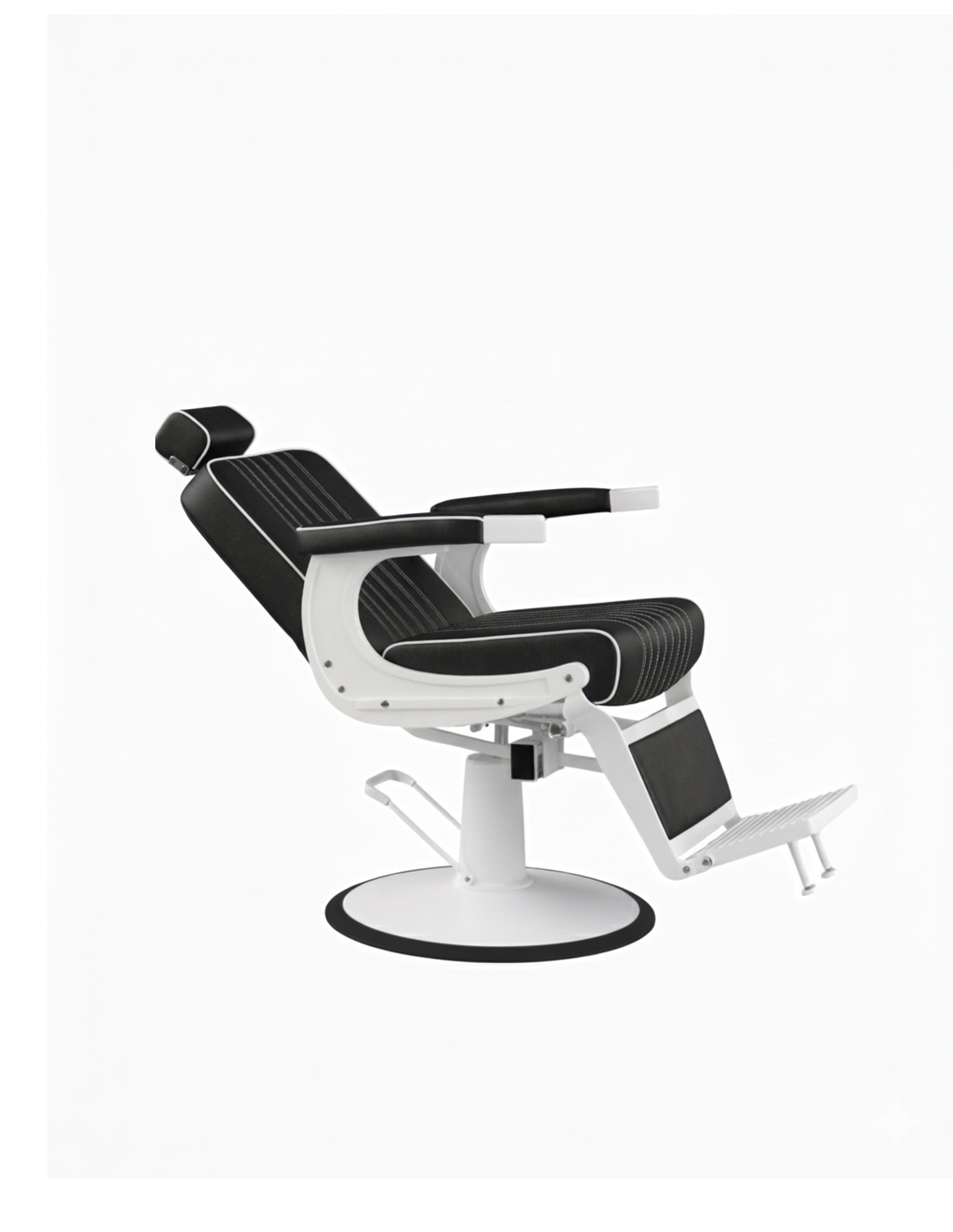 New School Schwarz mit weißem Rahmen