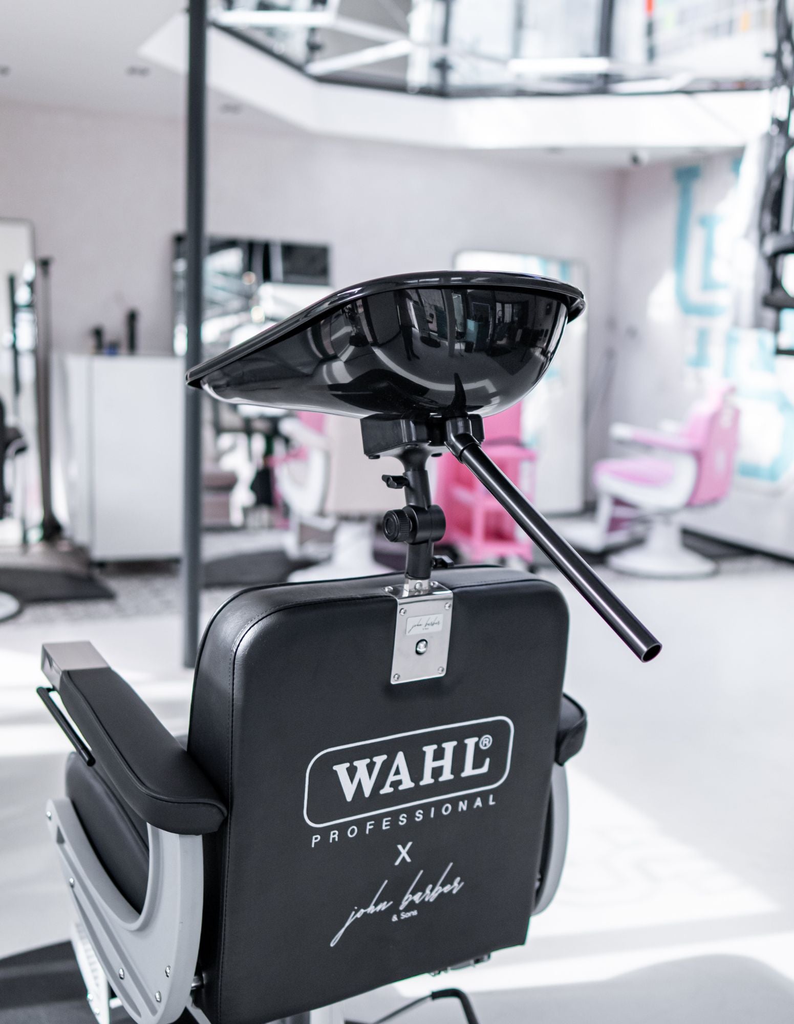 Mobile Barber Chair Sink Attachment – Profesionální přenosné mycí umyvadlo pro barber shopy a salony