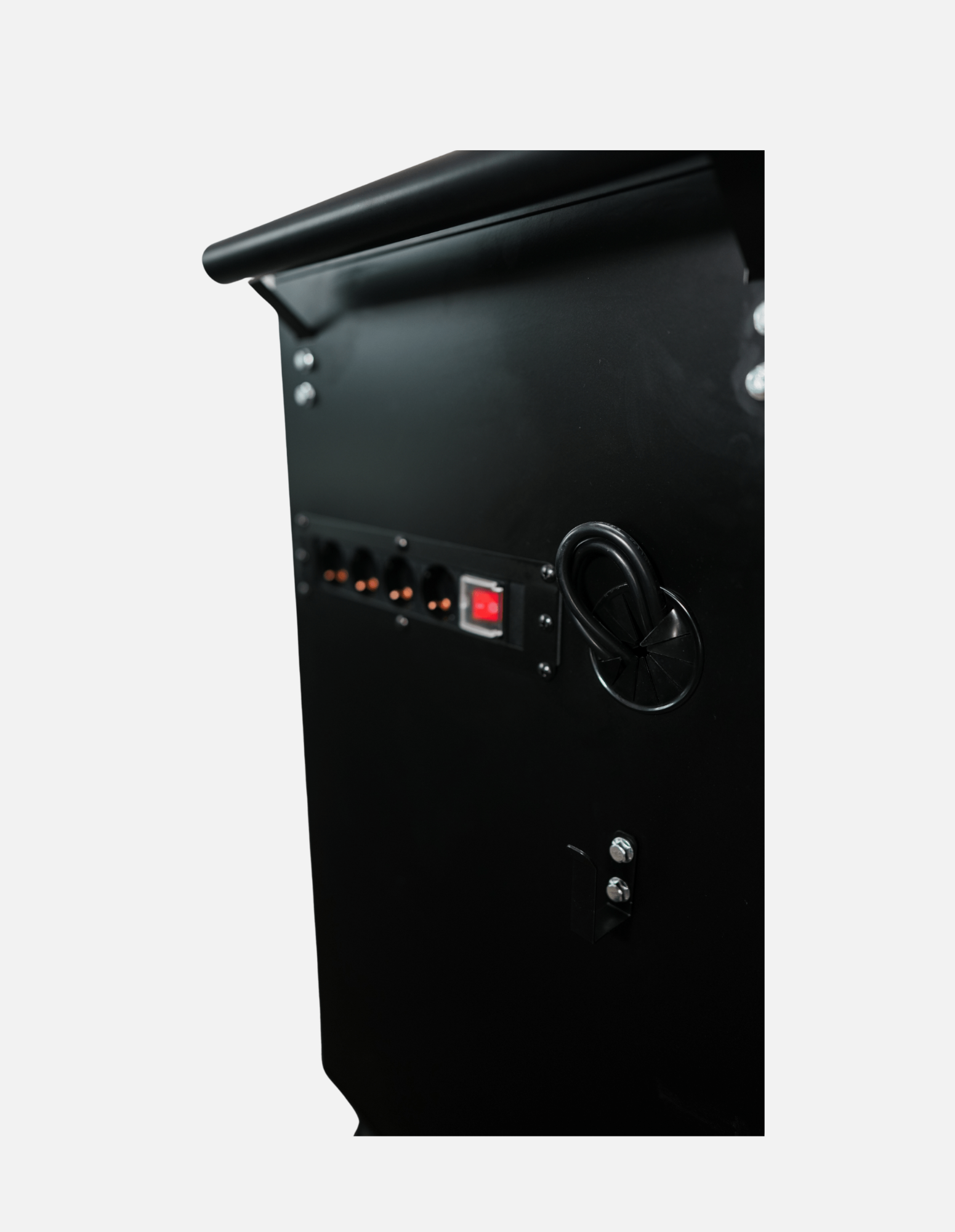 Barber Rollwagen Pro XL mit UV Sterilisation und Holz Arbeitsplatte