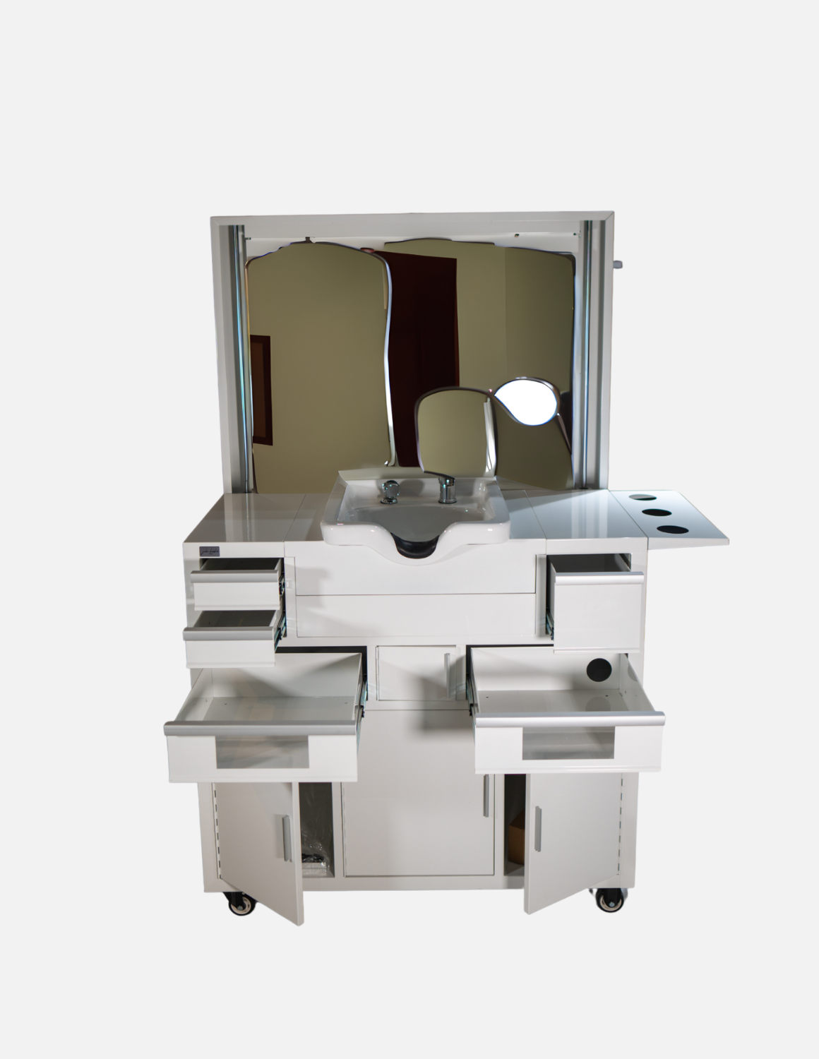 Barber Arbeitsstation Evolution LED Spiegel