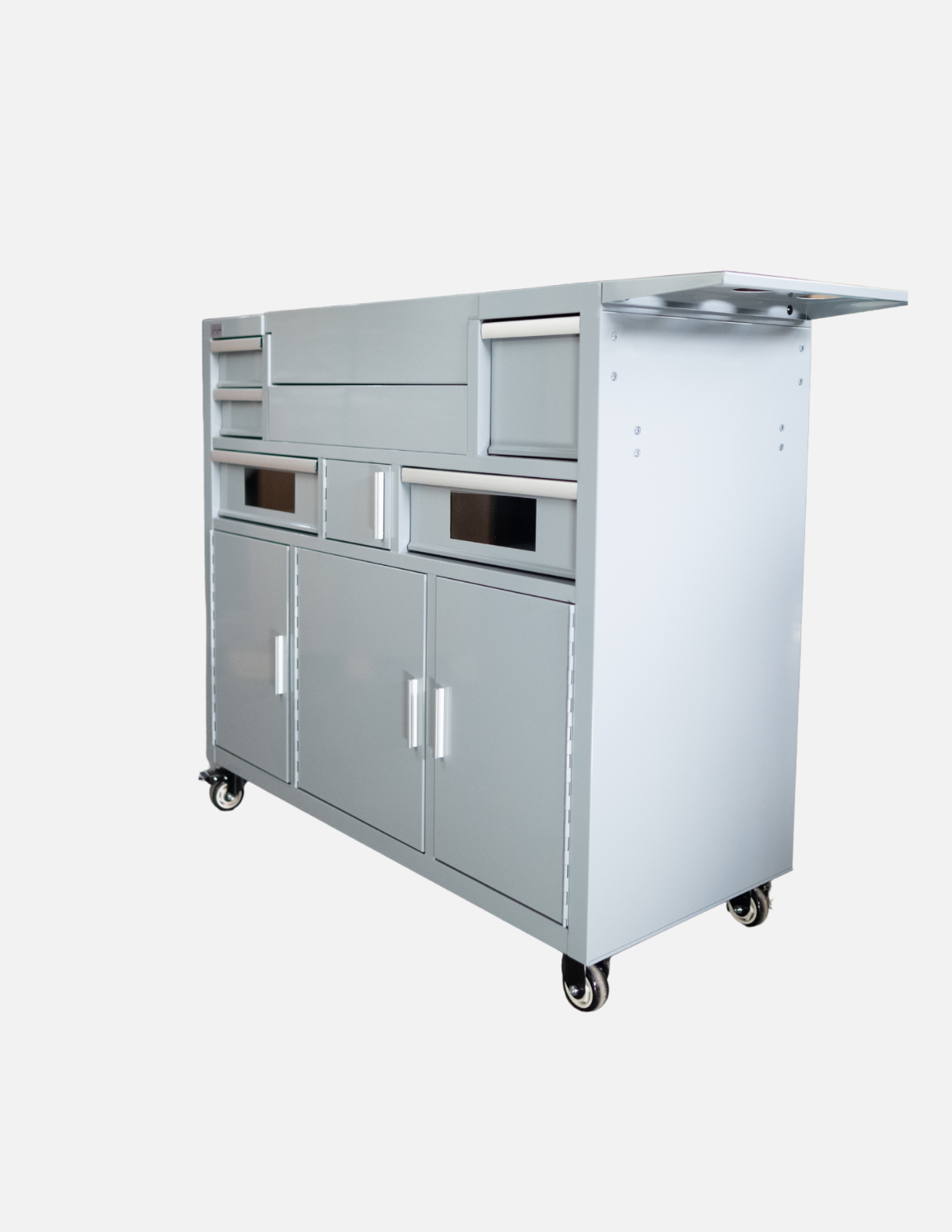 Friseur Arbeitsstation Evolution mit LED Spiegel