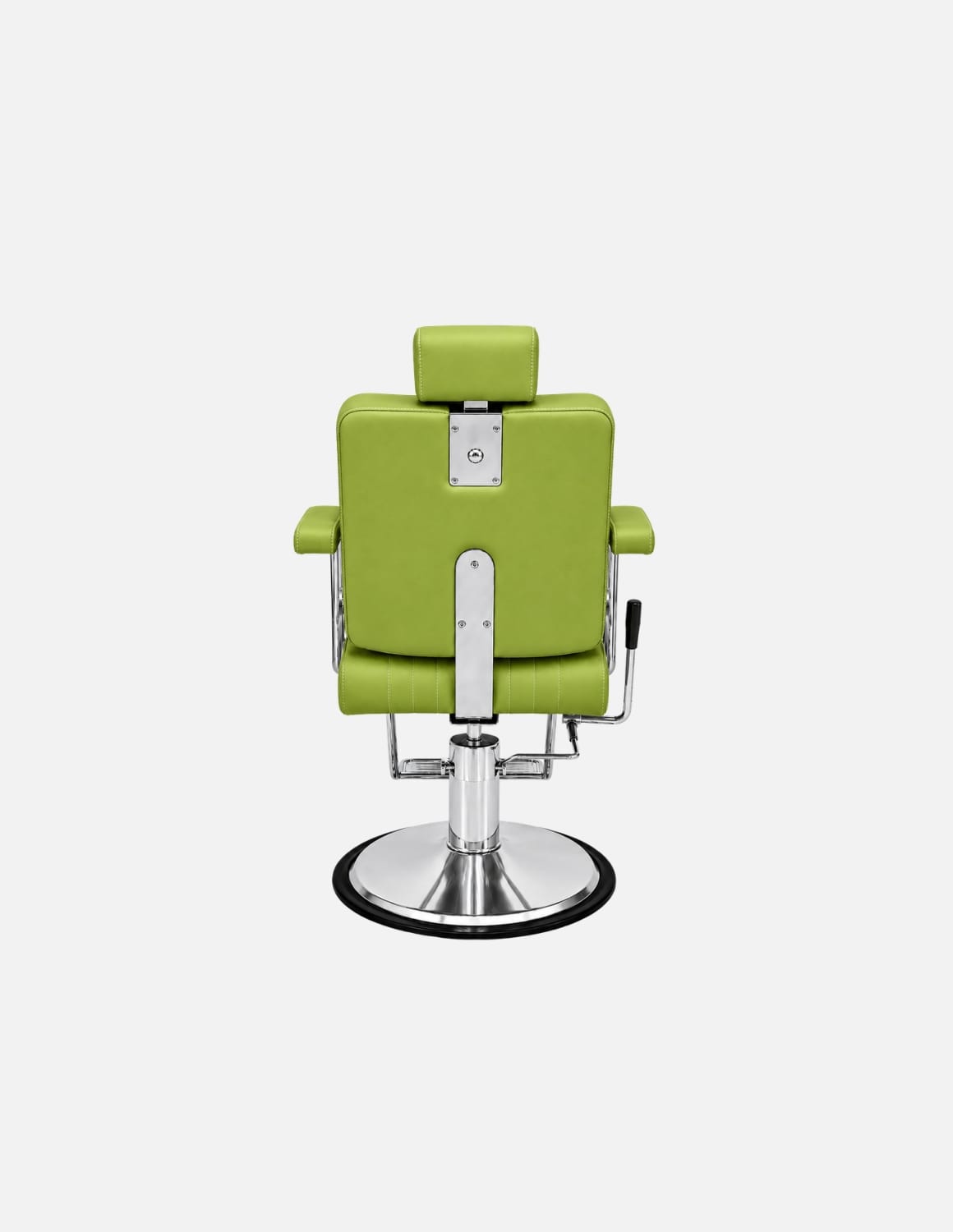 The Wire Unisex Barber & Hairdressing Chair in Leaf Green