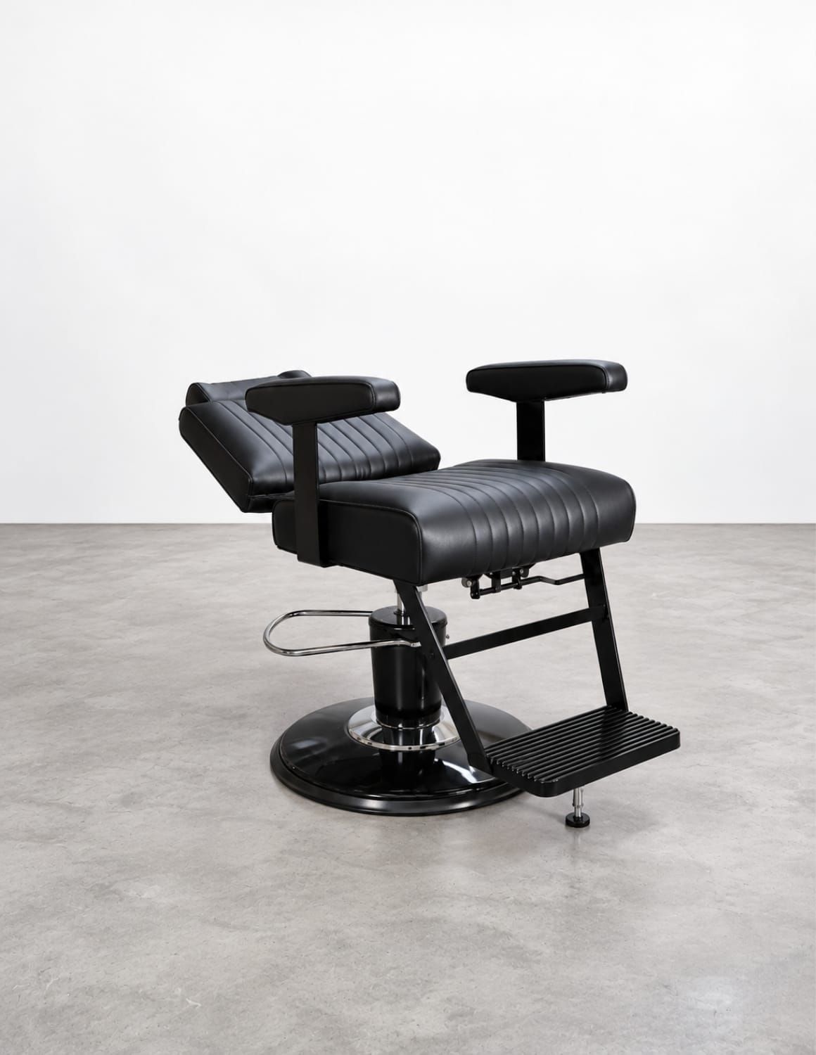 The Wire Premium Schwarz Unisex Barber- & Friseurstuhl