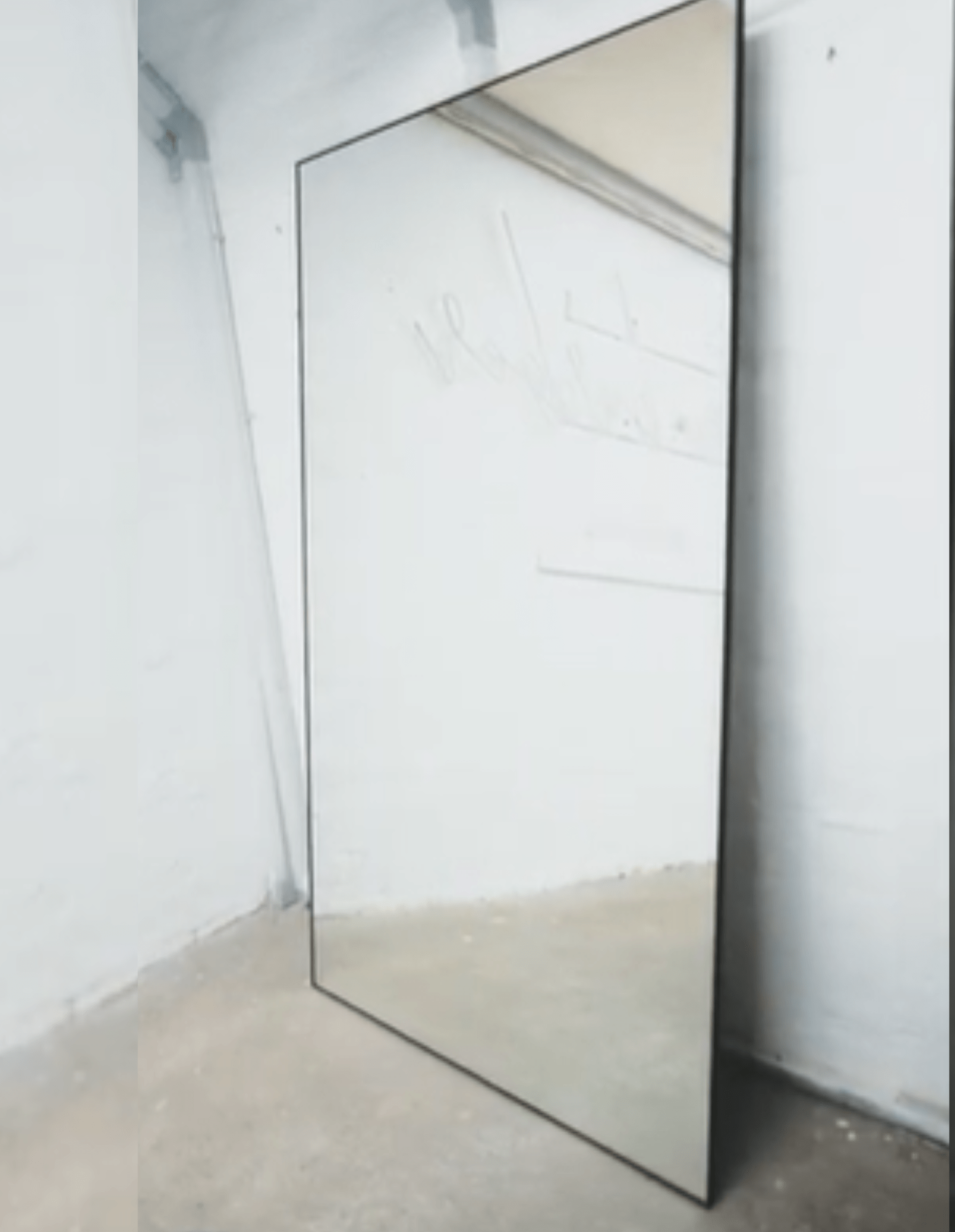 Barber Spiegel LED 200x120 cm für Barbershop und Friseursalon