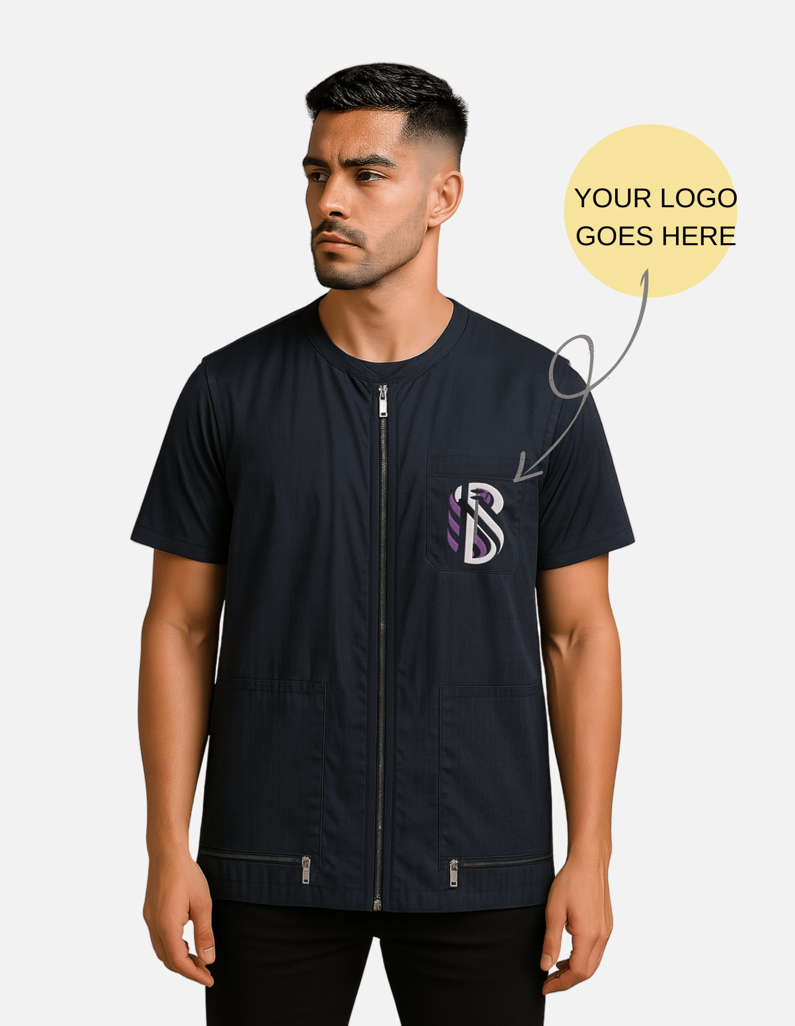 Lichtgewicht Bodywarmer voor Barbiers, Kappers, Salons en Studio’s – optioneel met jouw Logo