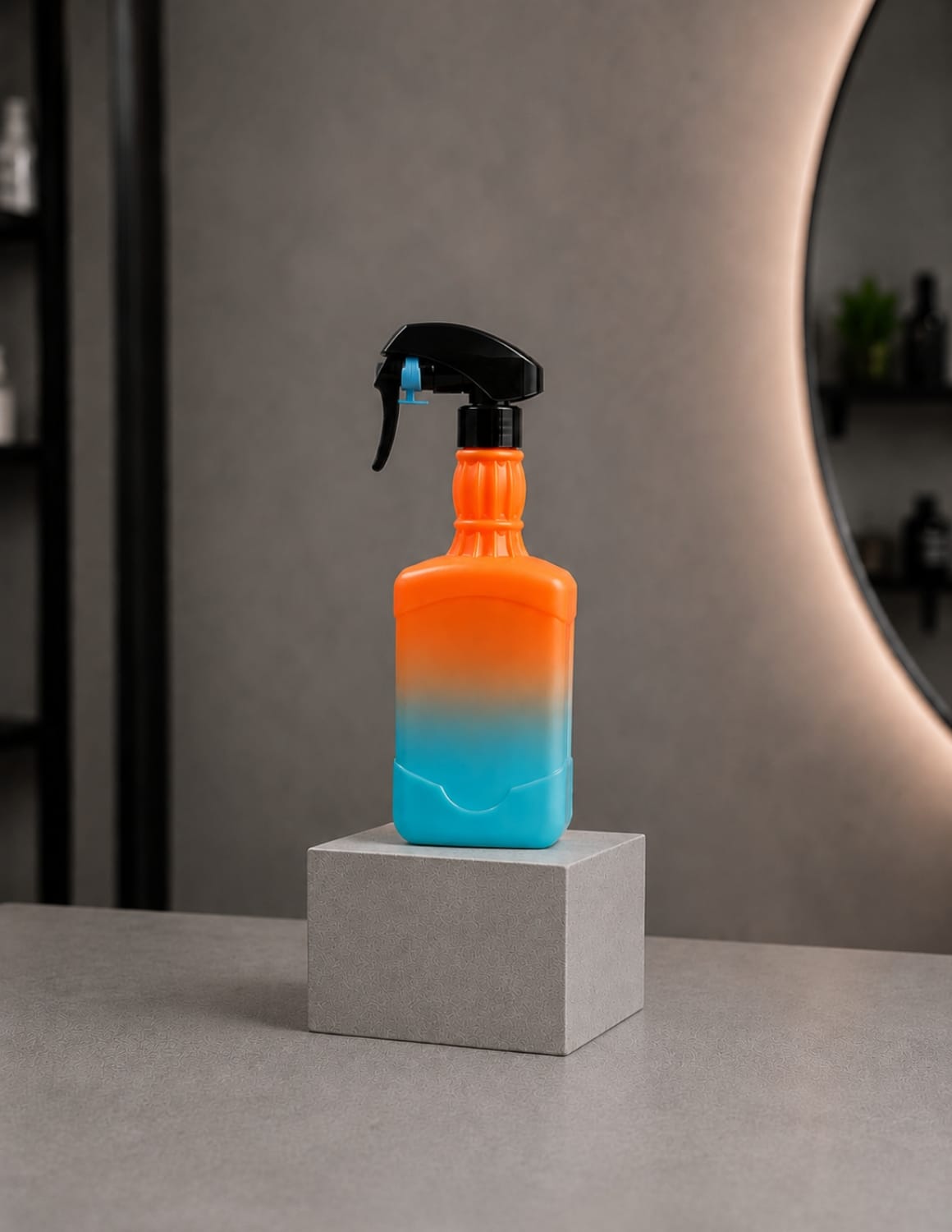 Wassersprühflasche Barber Friseur 300ml – Sprühflasche Farbverlauf, 4 Farbkombis | JBS Color Fade