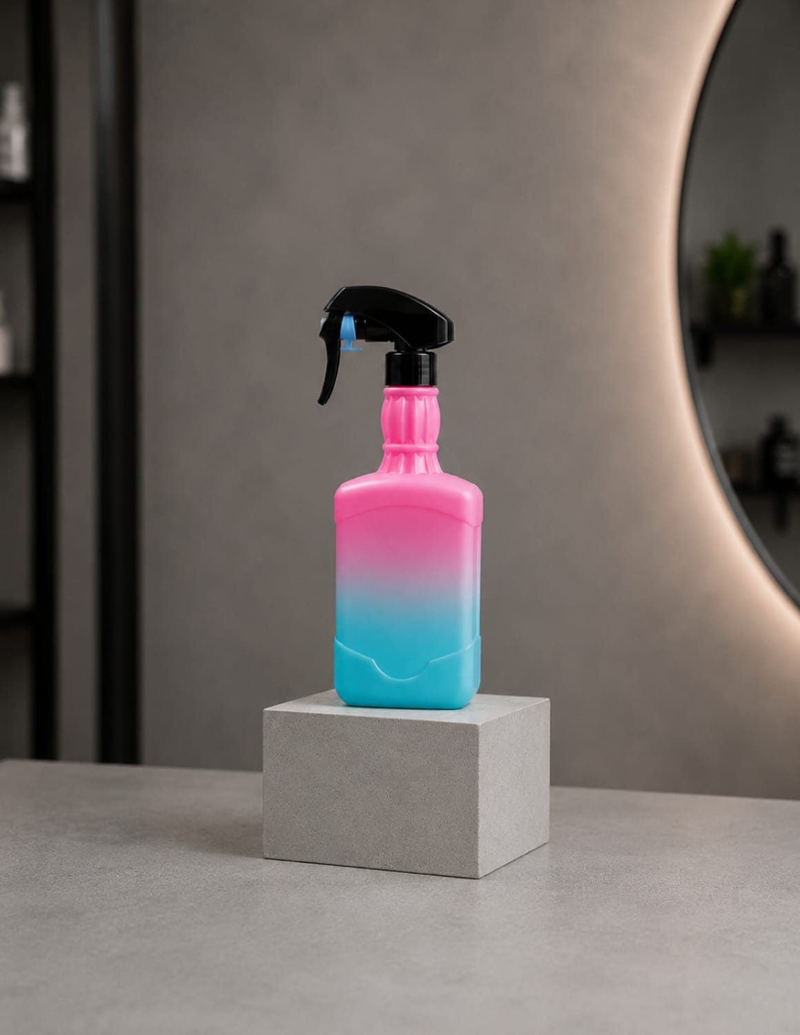 Wassersprühflasche Barber Friseur 300ml – Sprühflasche Farbverlauf, 4 Farbkombis | JBS Color Fade