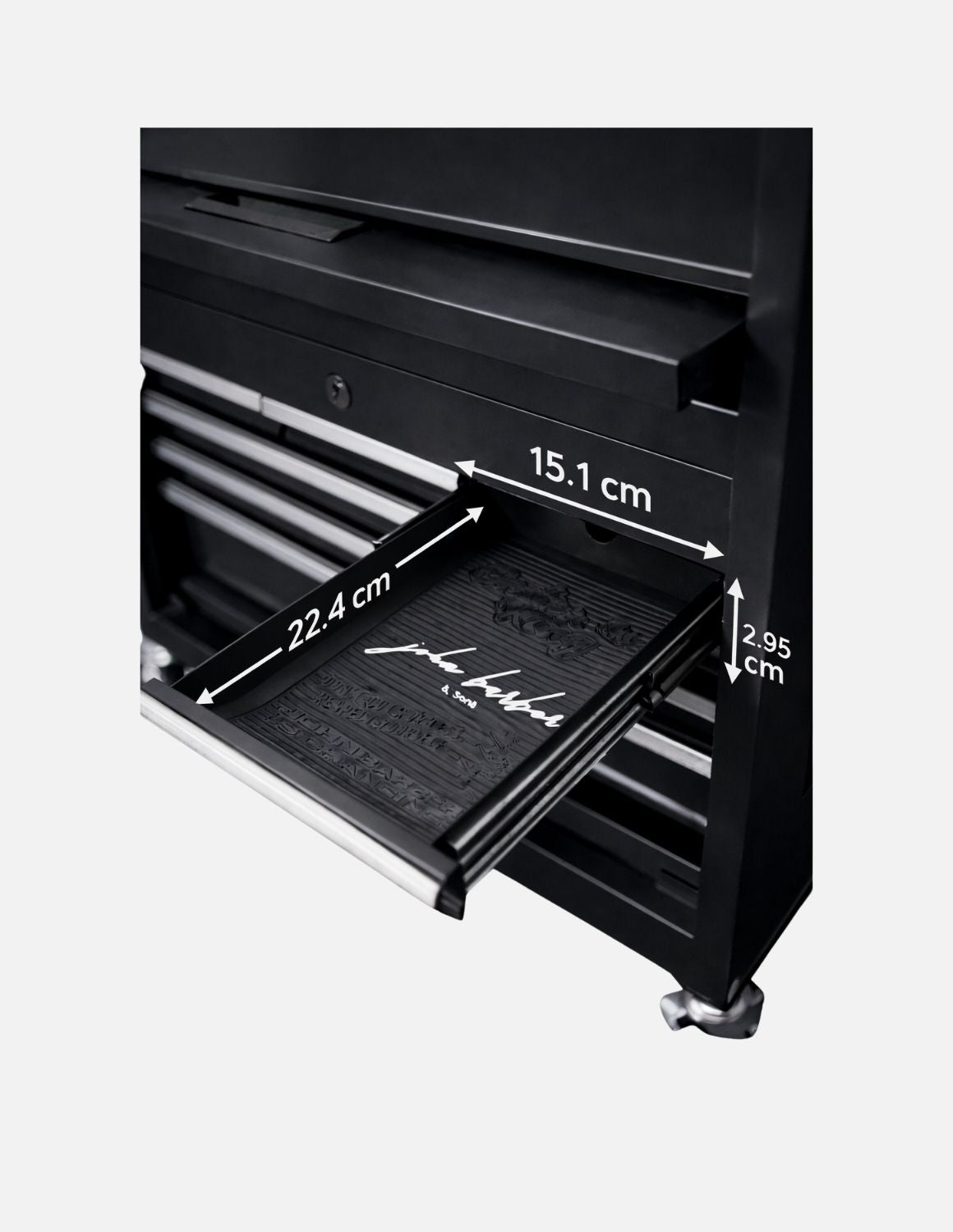 BARBER TROLLEY PRO – Mobiele trolley in verschillende kleuren – UV-desinfectie – Barbiertrolley