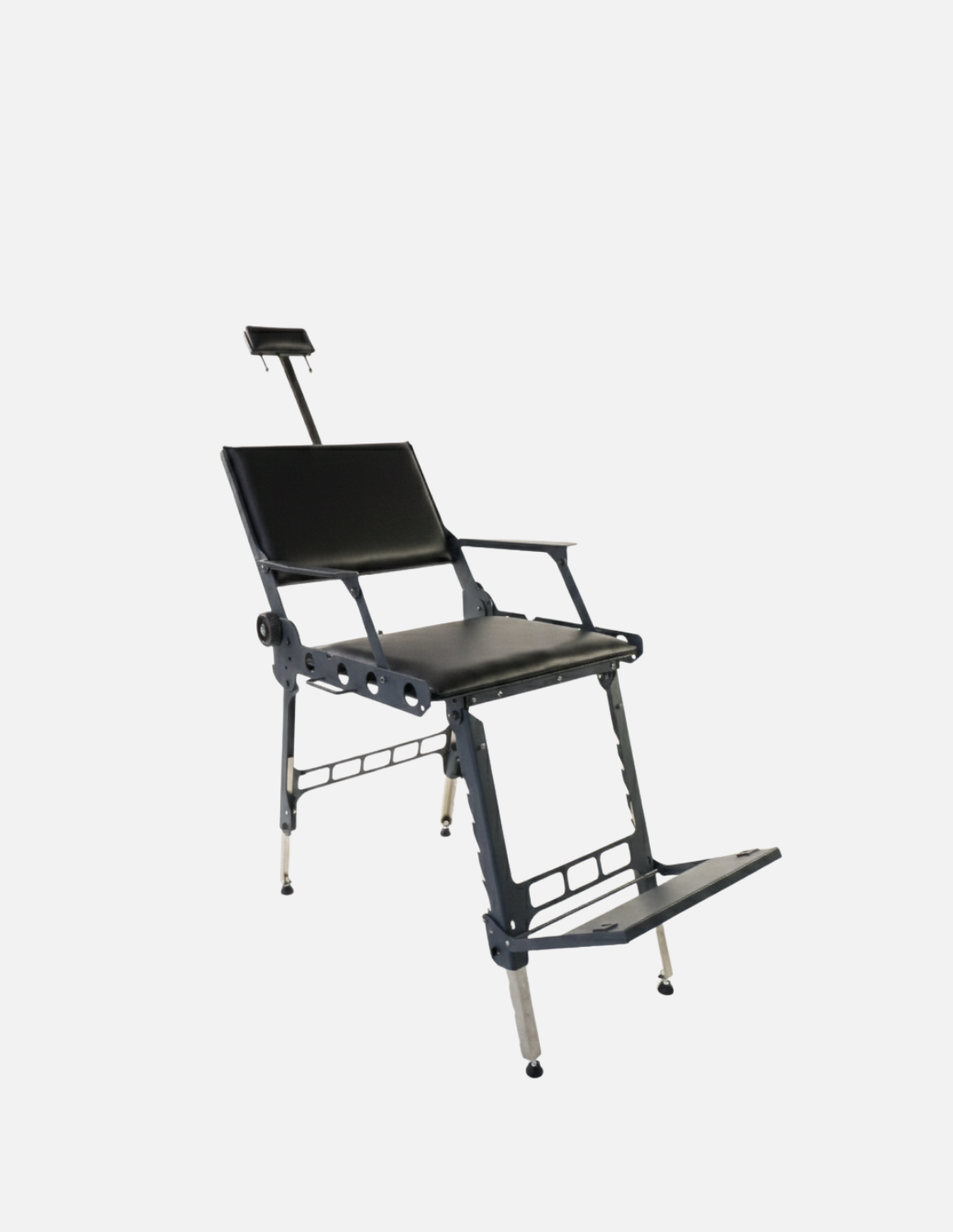 JBS Move 1.0 mobile and foldable barber chair for barbershop, salon, and beauty use