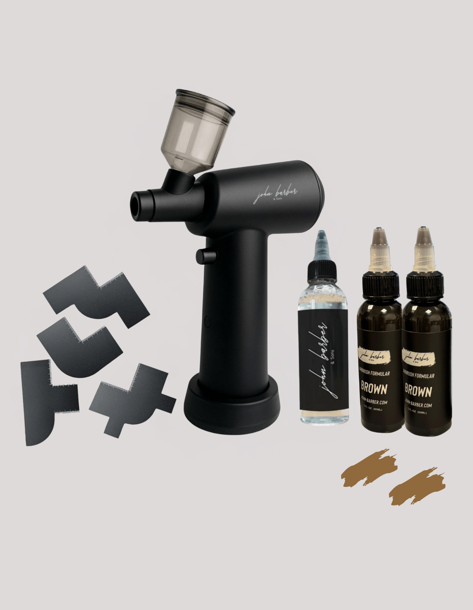 مجموعة إيربروش كاملة – أداة دقيقة للحلاقين ومصففي الشعر