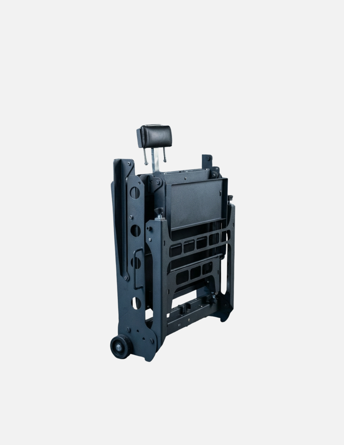 JBS Move 1.0 mobile and foldable barber chair for barbershop, salon, and beauty use