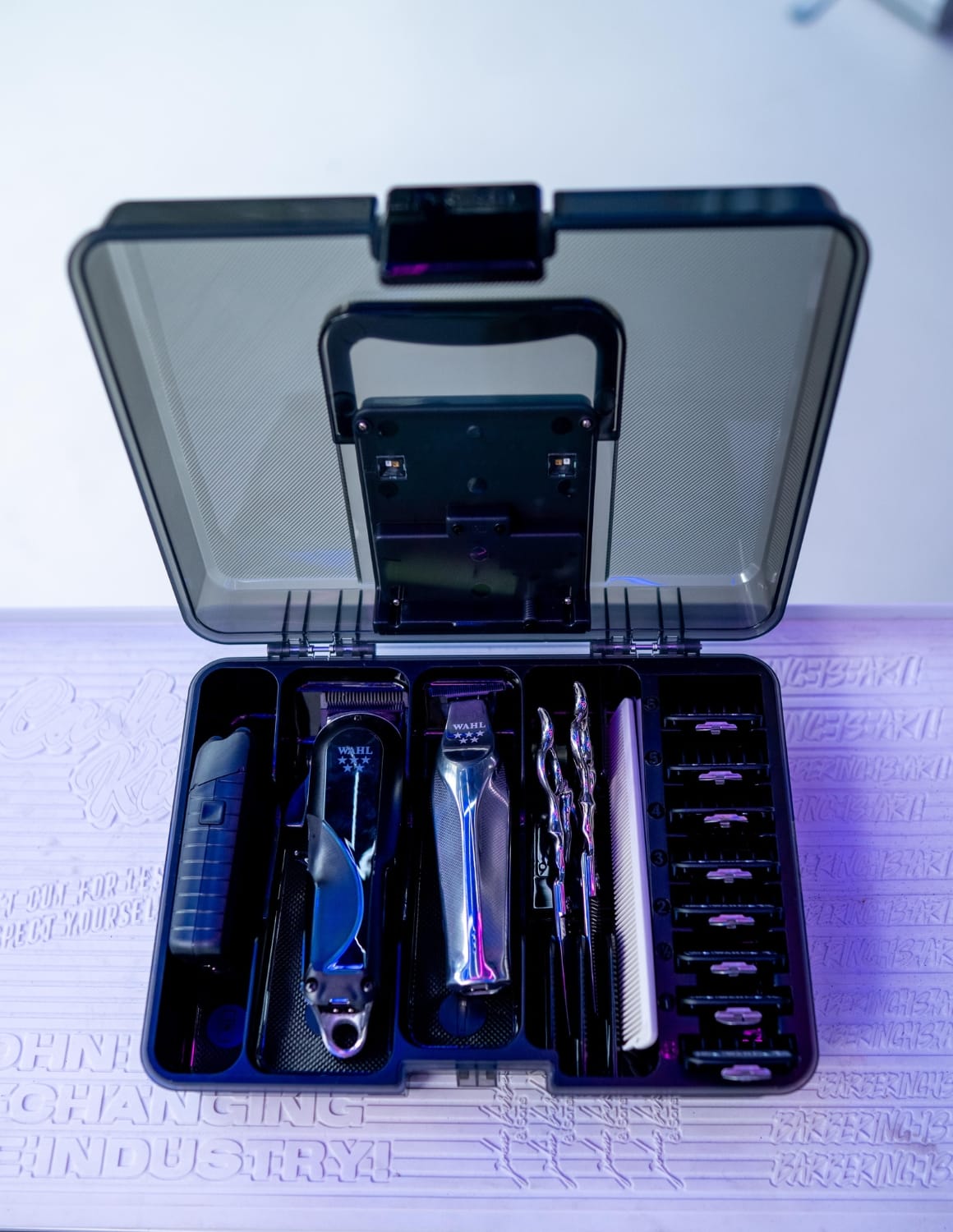 JBS UV ION Sanitizer Box with Built-In Battery — Disinfection Box for Barbers, Hairdressers & Beauty Professionals | UV Hygiene Box for Clippers, Hair Clippers, Scissors & Tools