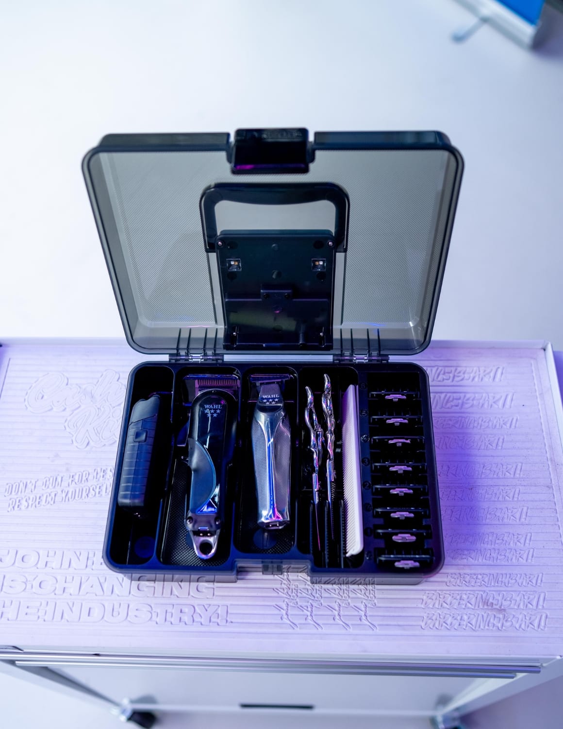 JBS UV ION Sanitizer Box with Built-In Battery — Disinfection Box for Barbers, Hairdressers & Beauty Professionals | UV Hygiene Box for Clippers, Hair Clippers, Scissors & Tools