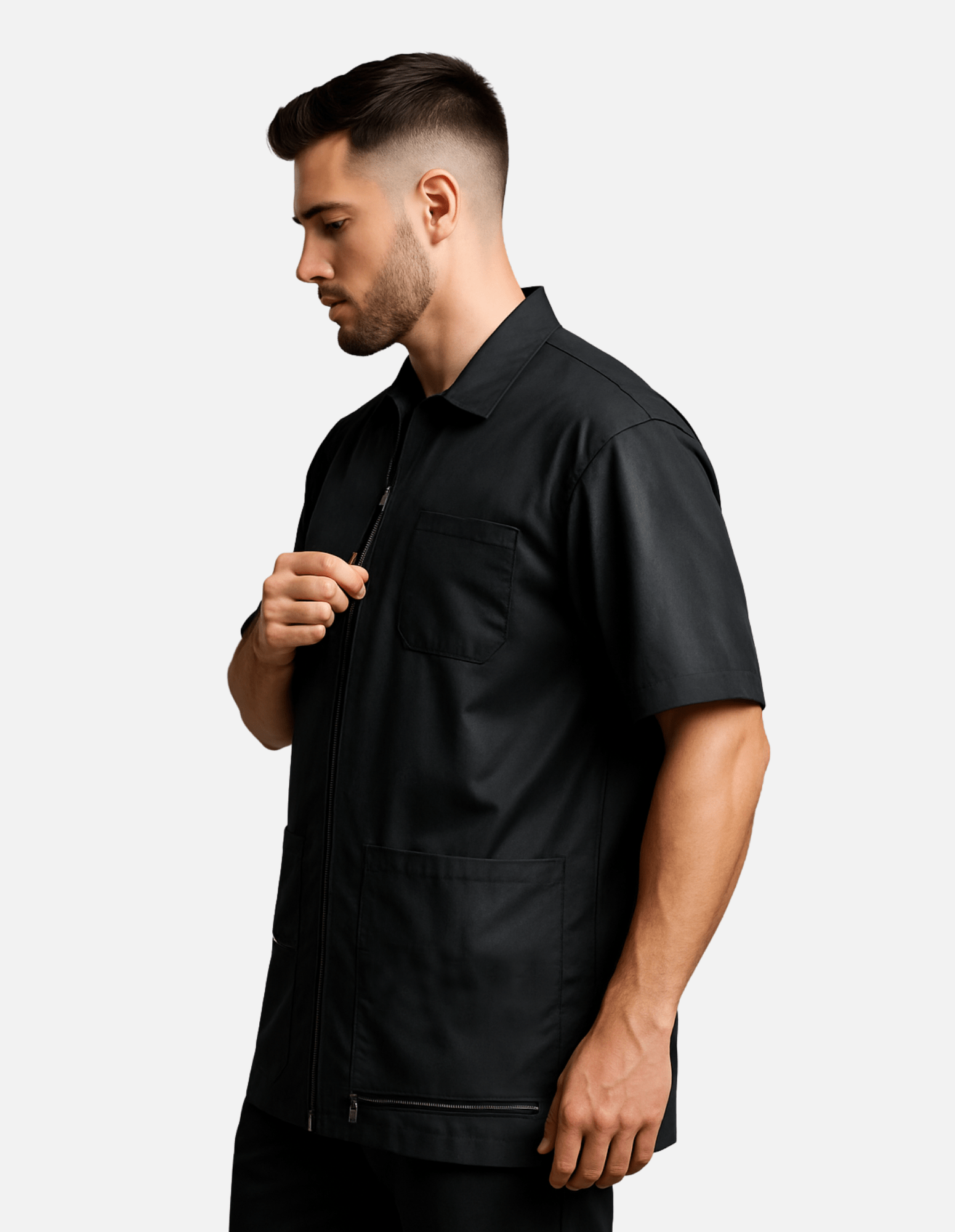 Lichte Jas voor Barber Salons, Kappers en Studio’s – optioneel met jouw Logo