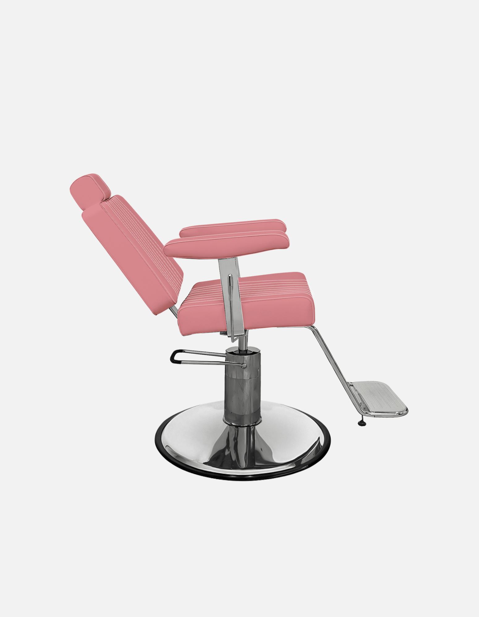Friseurstuhl Wire Old Rose mit Kopfstütze