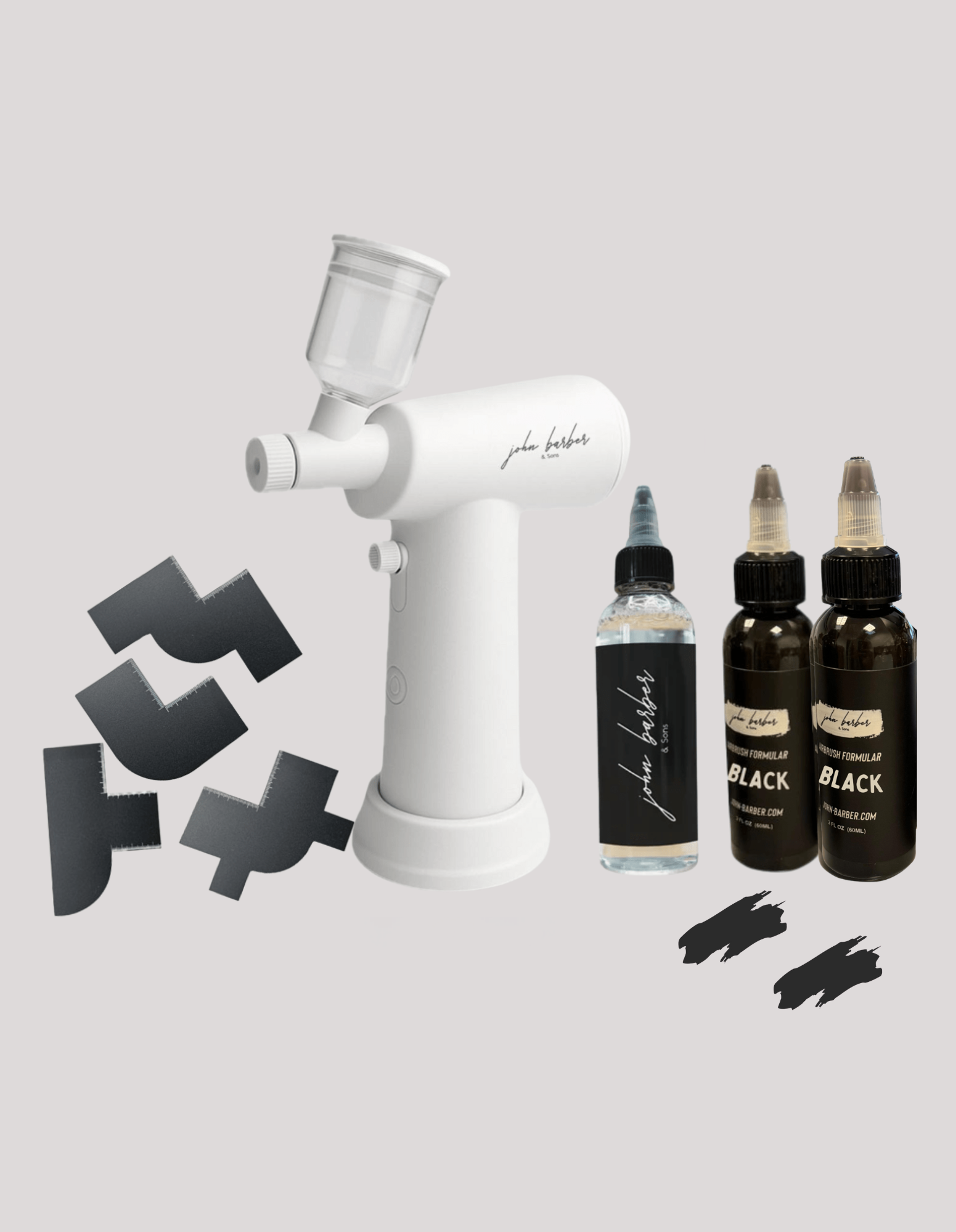 مجموعة إيربروش كاملة – أداة دقيقة للحلاقين ومصففي الشعر