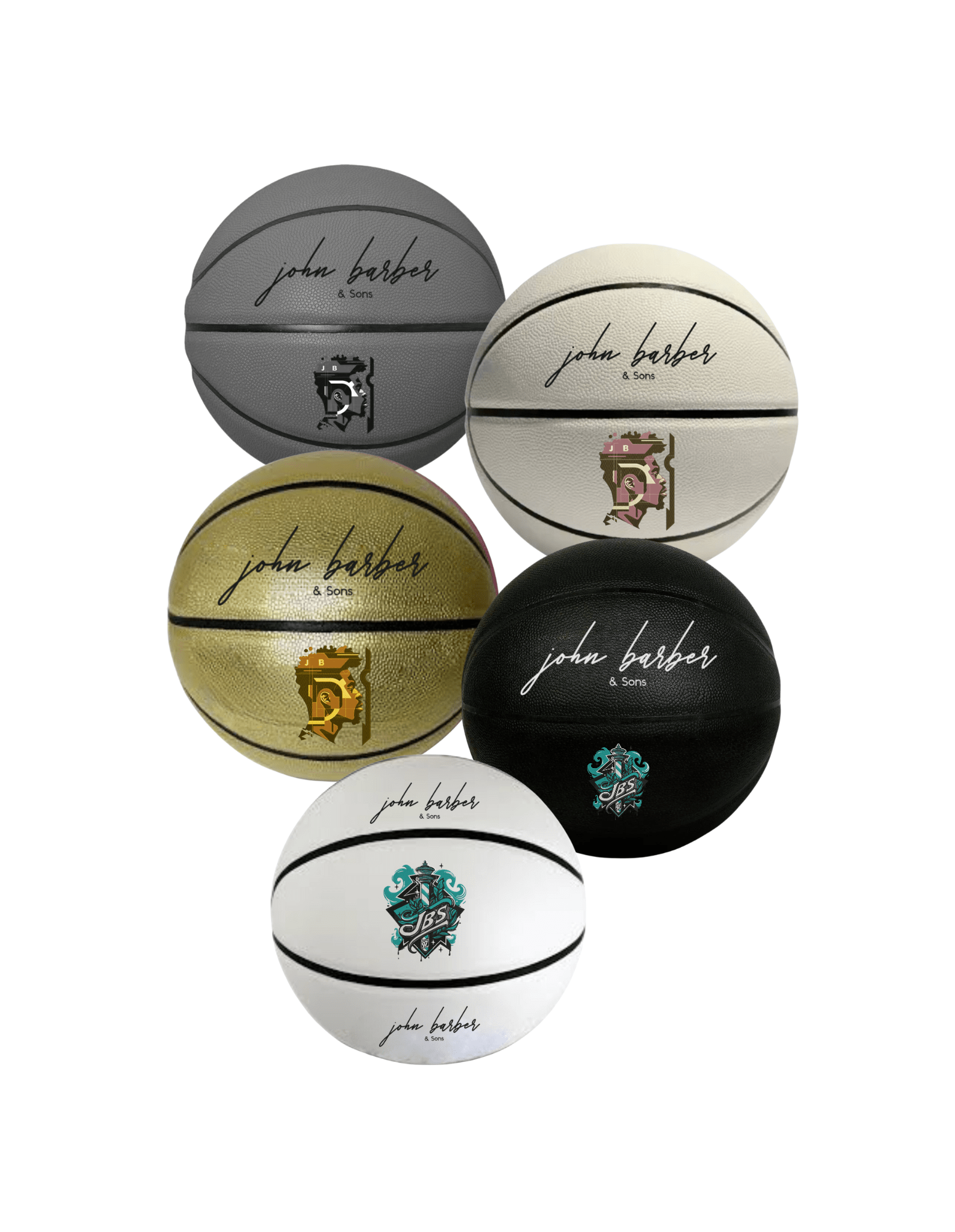 Custom signature basketbal met je logo