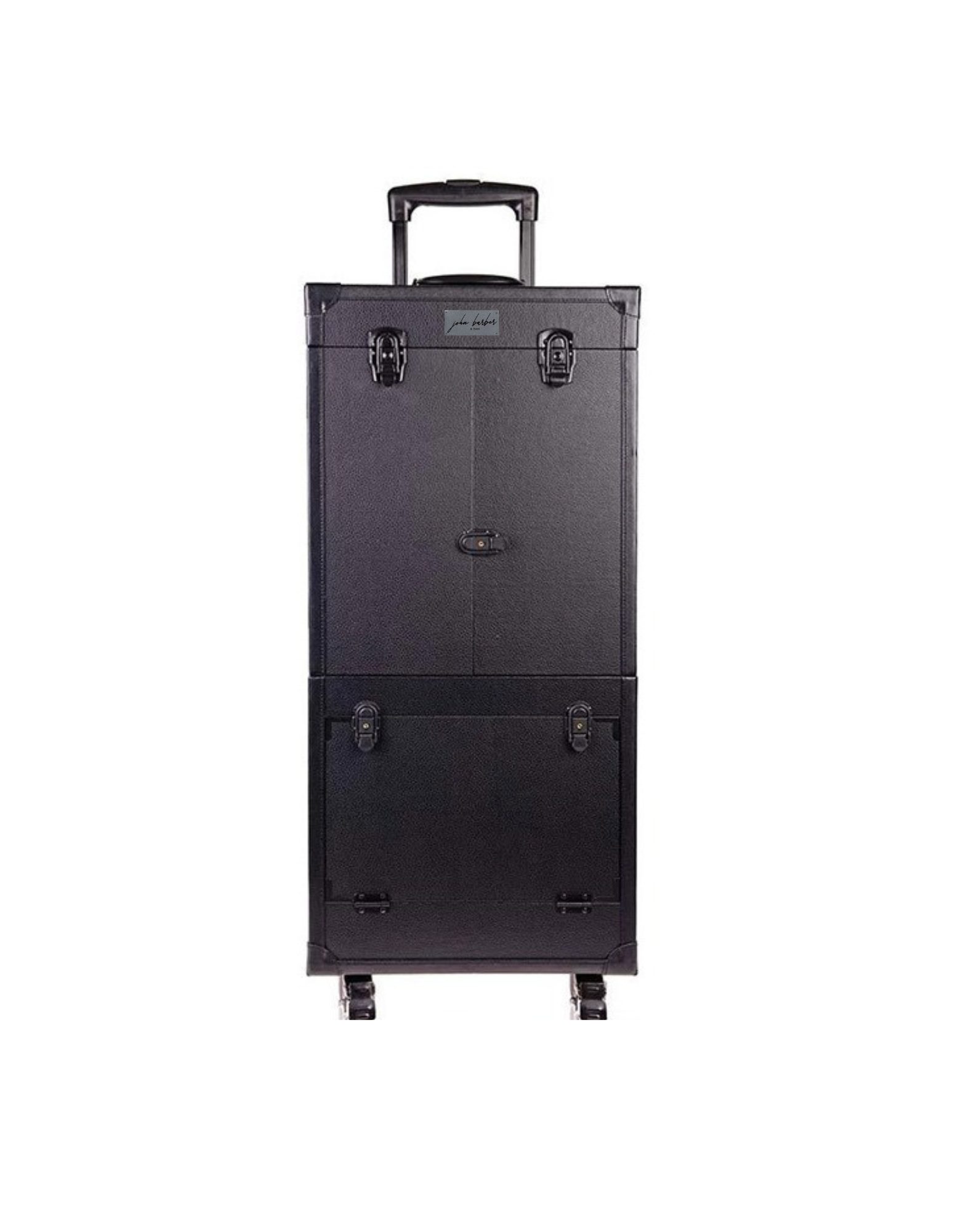 Mobilní barber a kadeřnický vozík s LED zrcadlem a napájecí stanicí