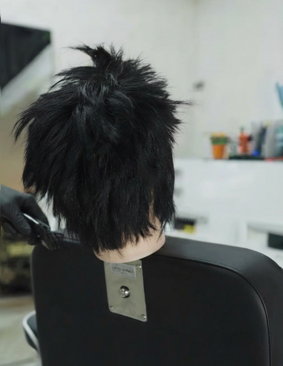 MULTI USE Barber Herren Friseur Übungskopf Kopf Bart Haare die nachwachsen Mannequin mehrmals verwendbar