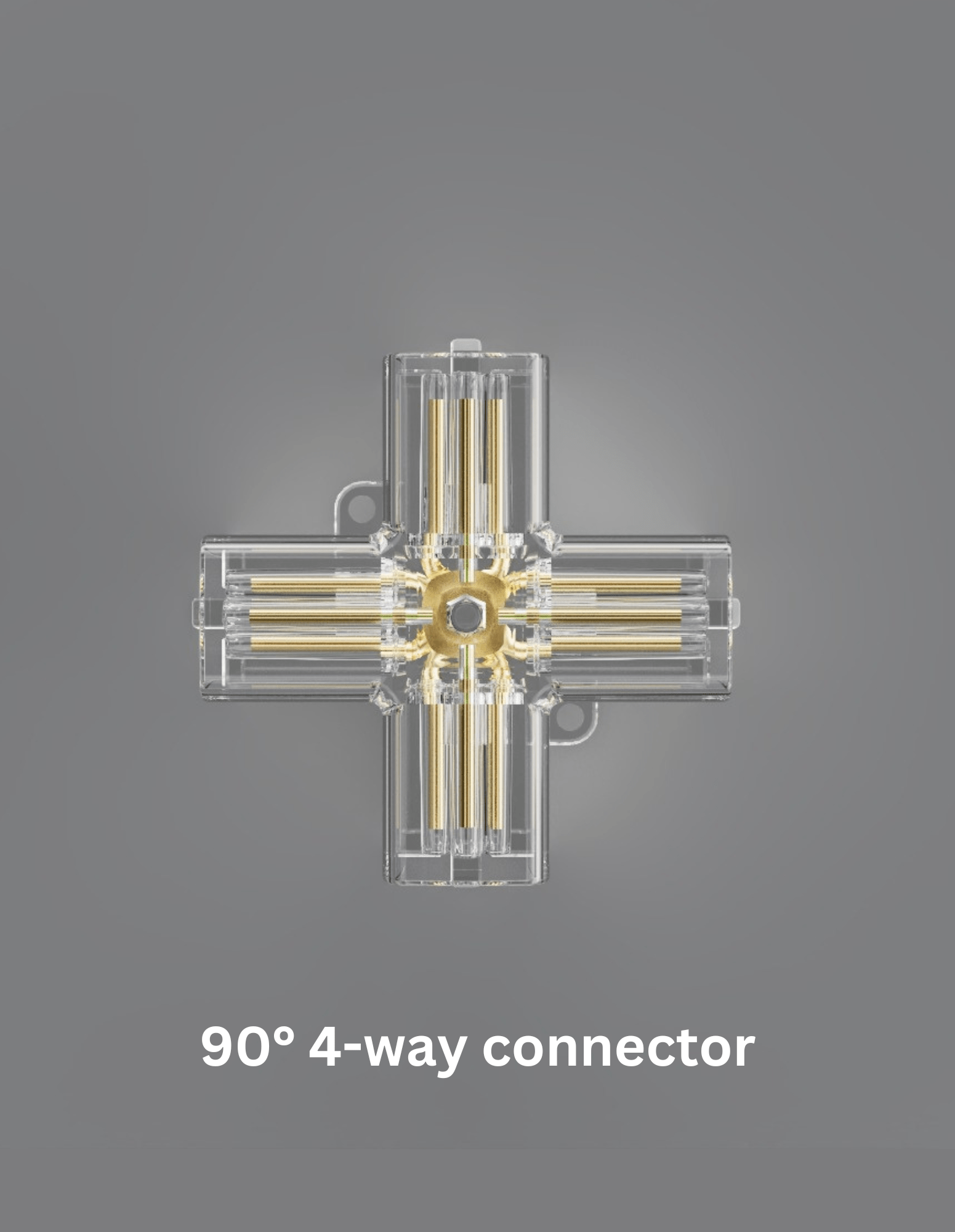 Connettori in alluminio per tubi di lampade LED in diverse forme