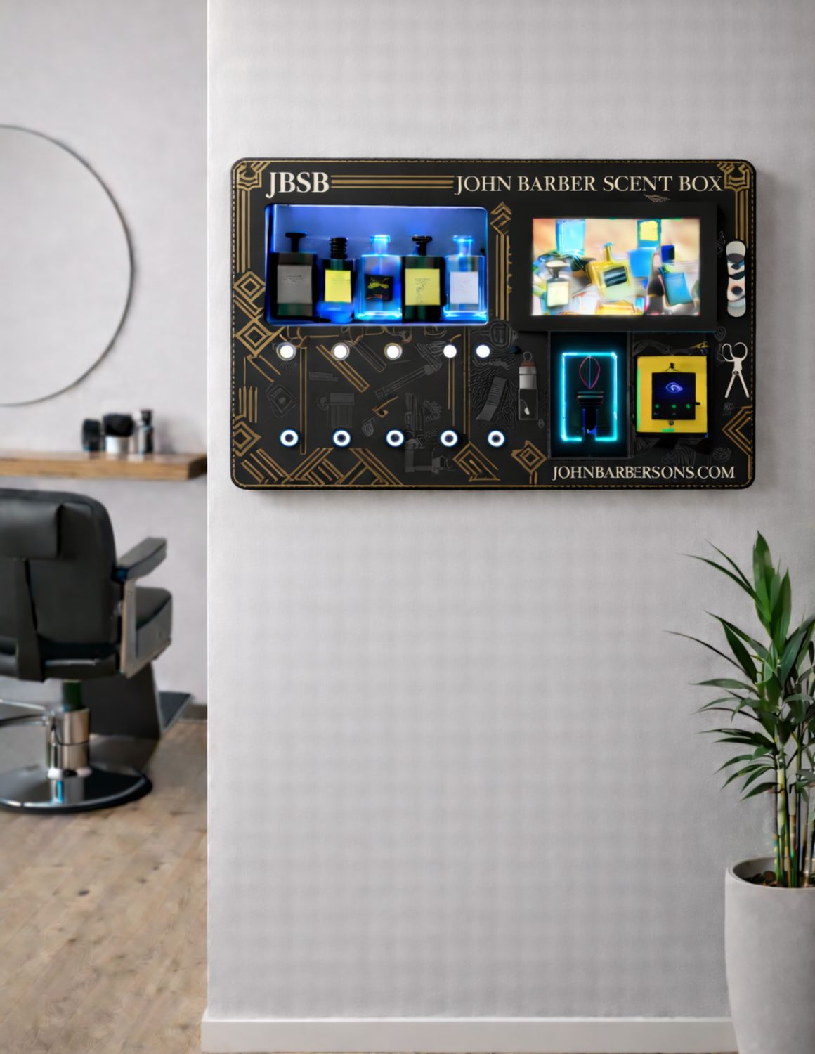 John Barber Scent Box Parfüm Automat Verkaufsautomat