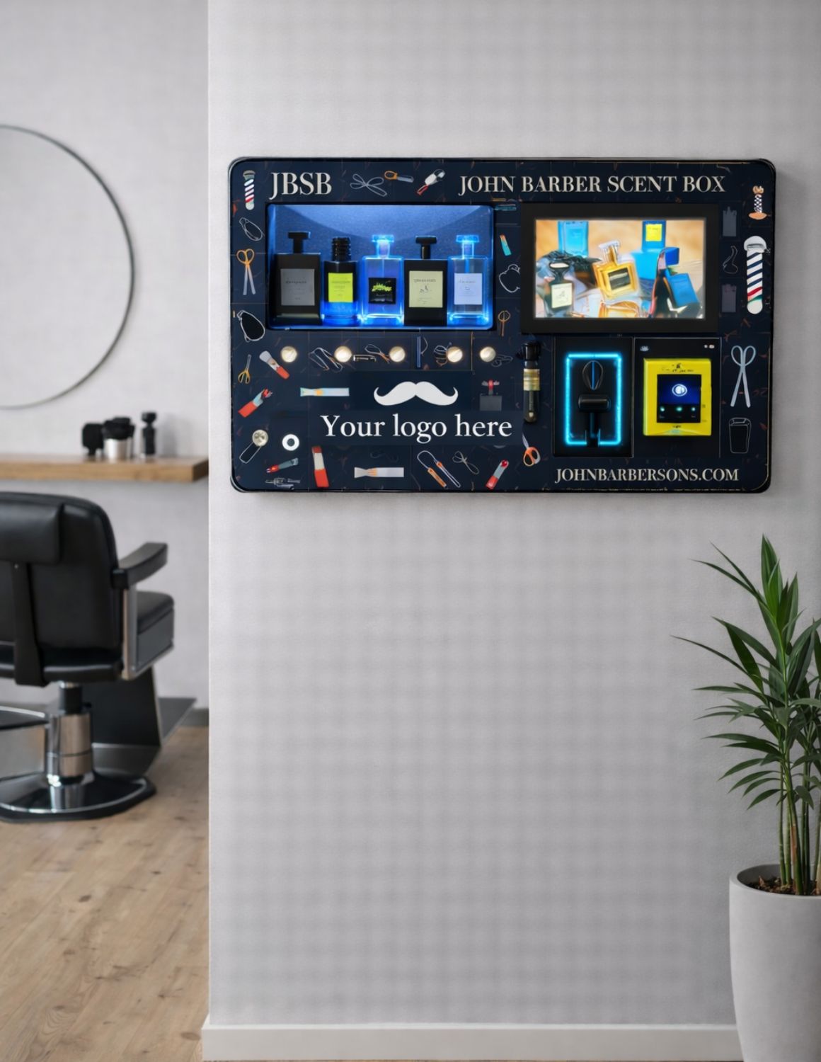 John Barber Scent Box Parfüm Automat Verkaufsautomat