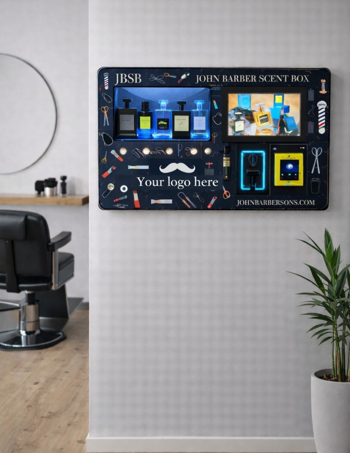 John Barber Scent Box Parfüm Automat Verkaufsautomat