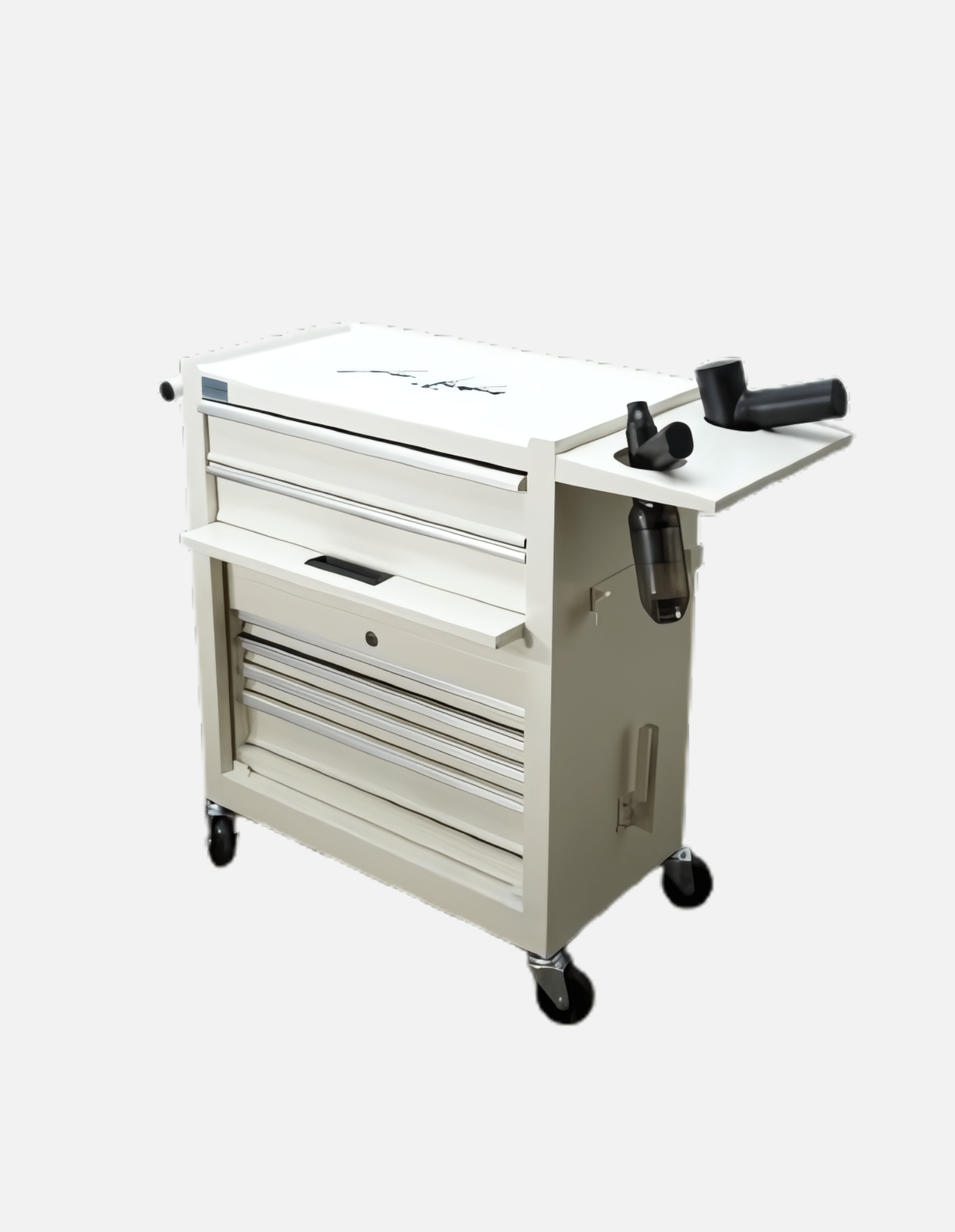 johnbarbersons Barber Trolley in Cream white