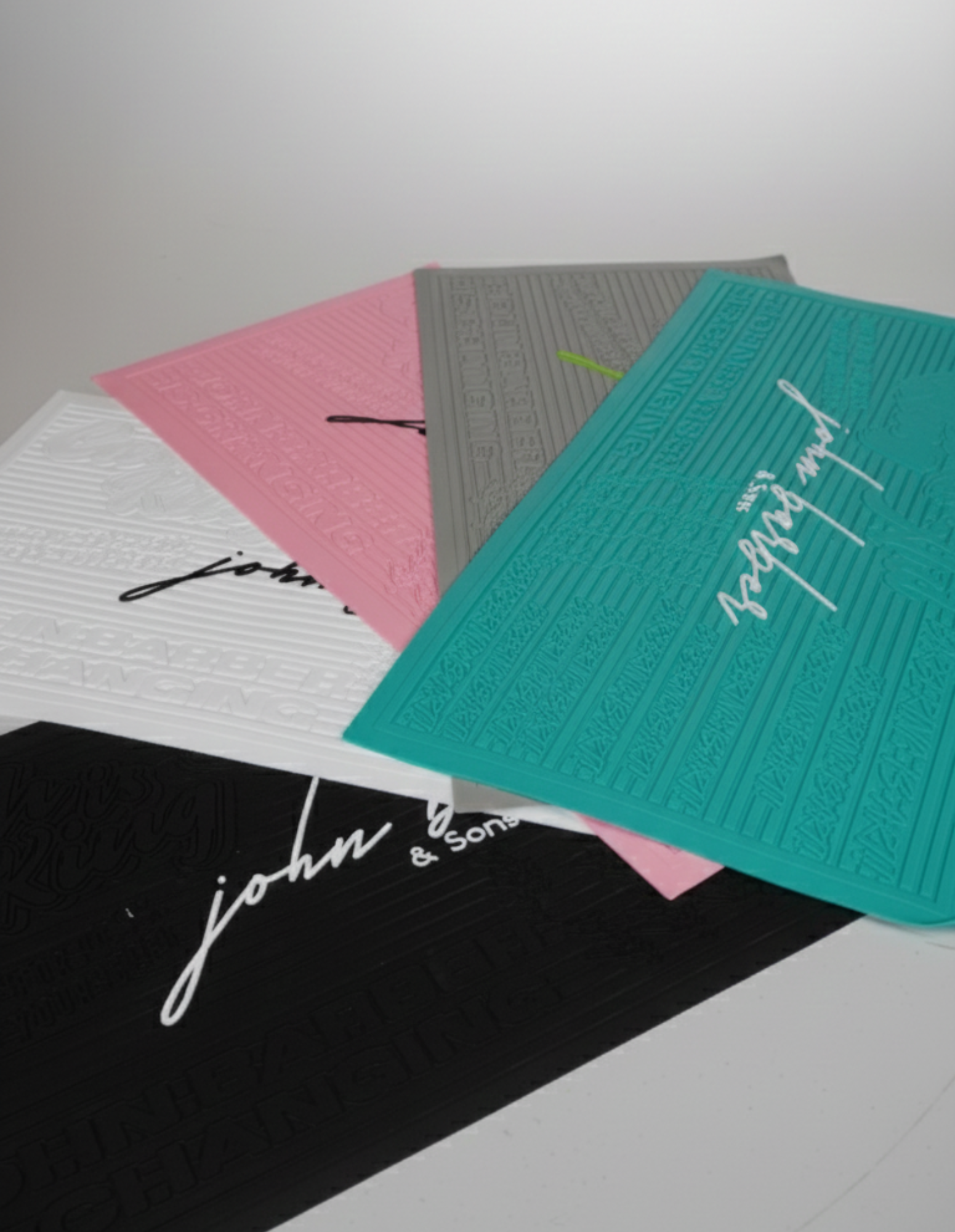 Station mat barber silicone mat