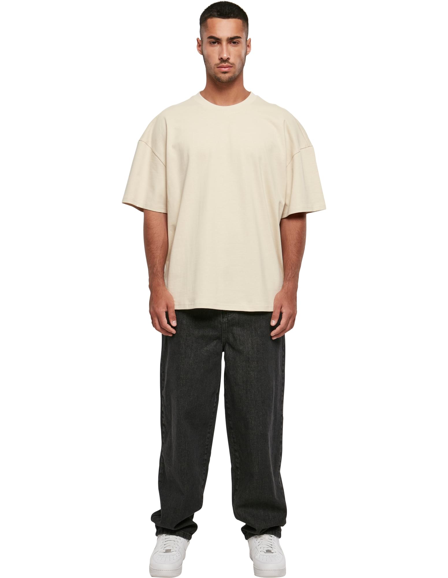 Vrhunska predimenzionirana pamučna majica s vašim logom