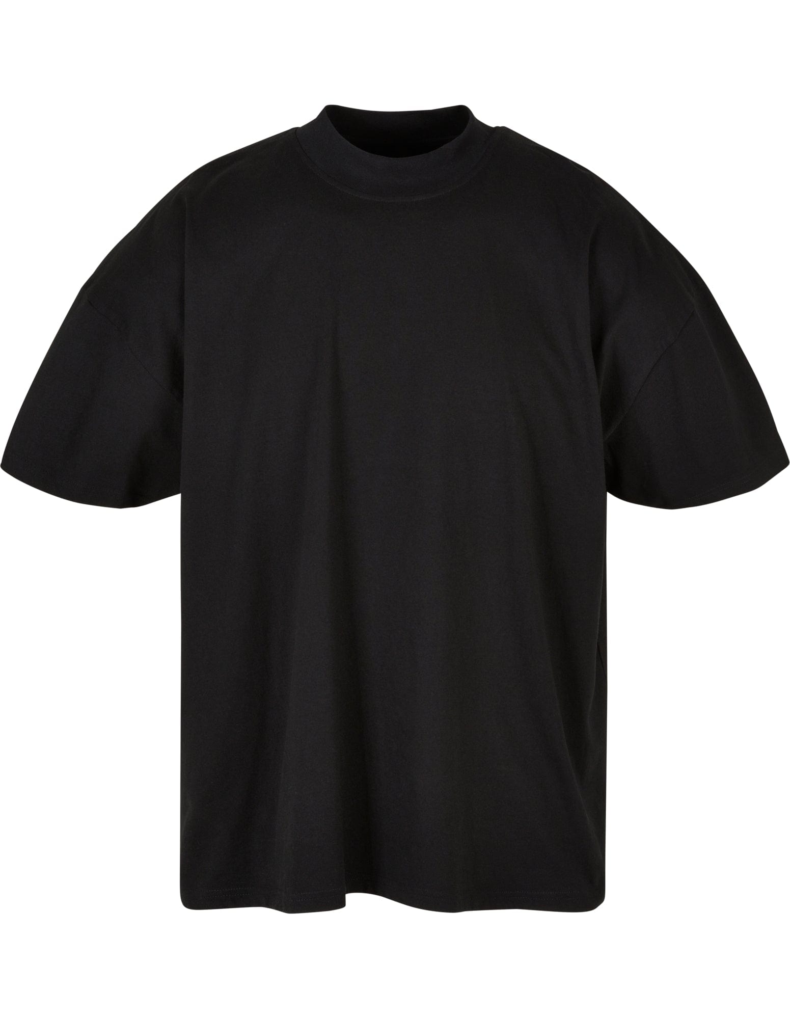 Store T-shirt with "mock neck" collar with your logo