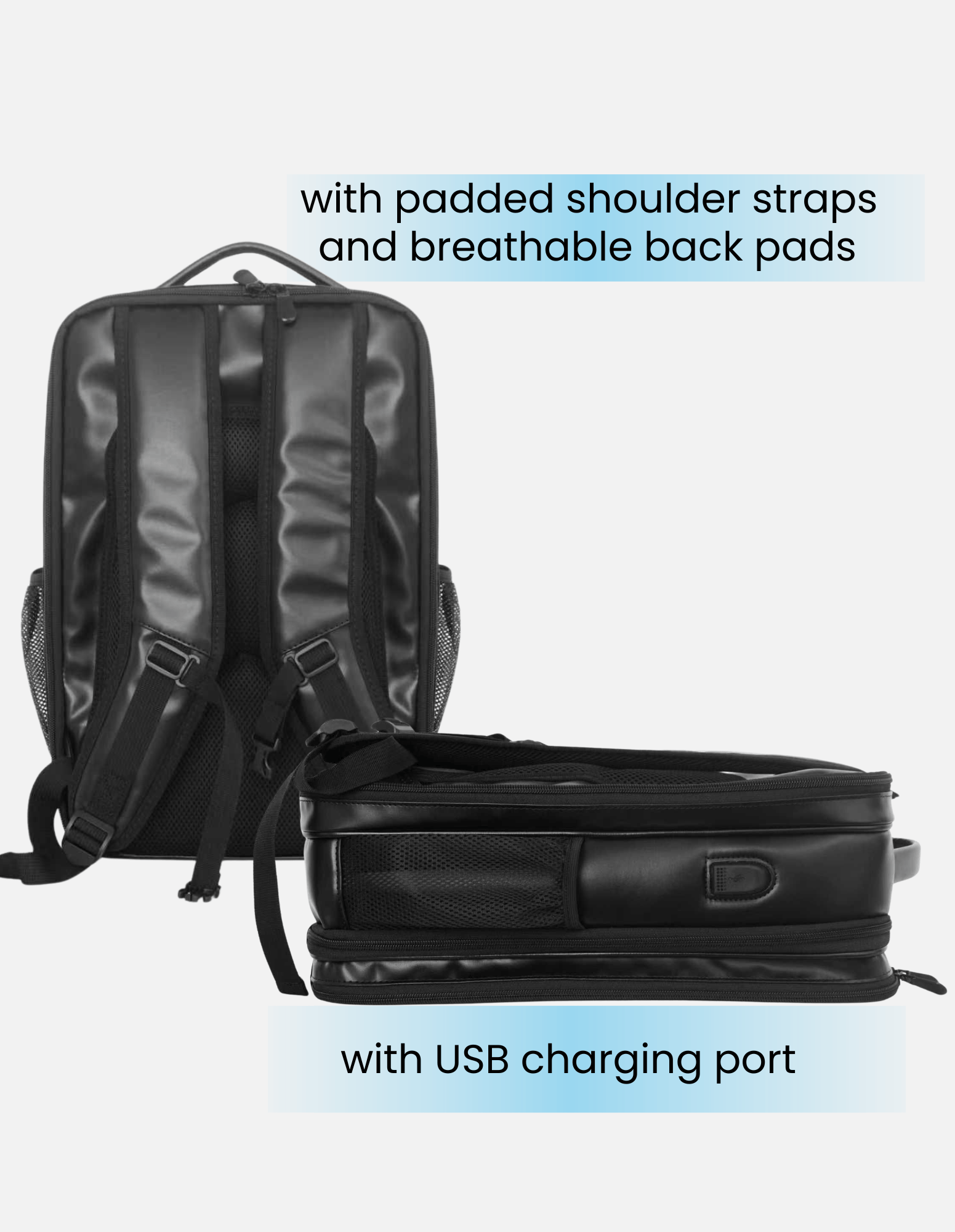 Barber Backpack Rucksack – Barber Werkzeug Tasche und Reise-Organizer mit individuellem Logo.