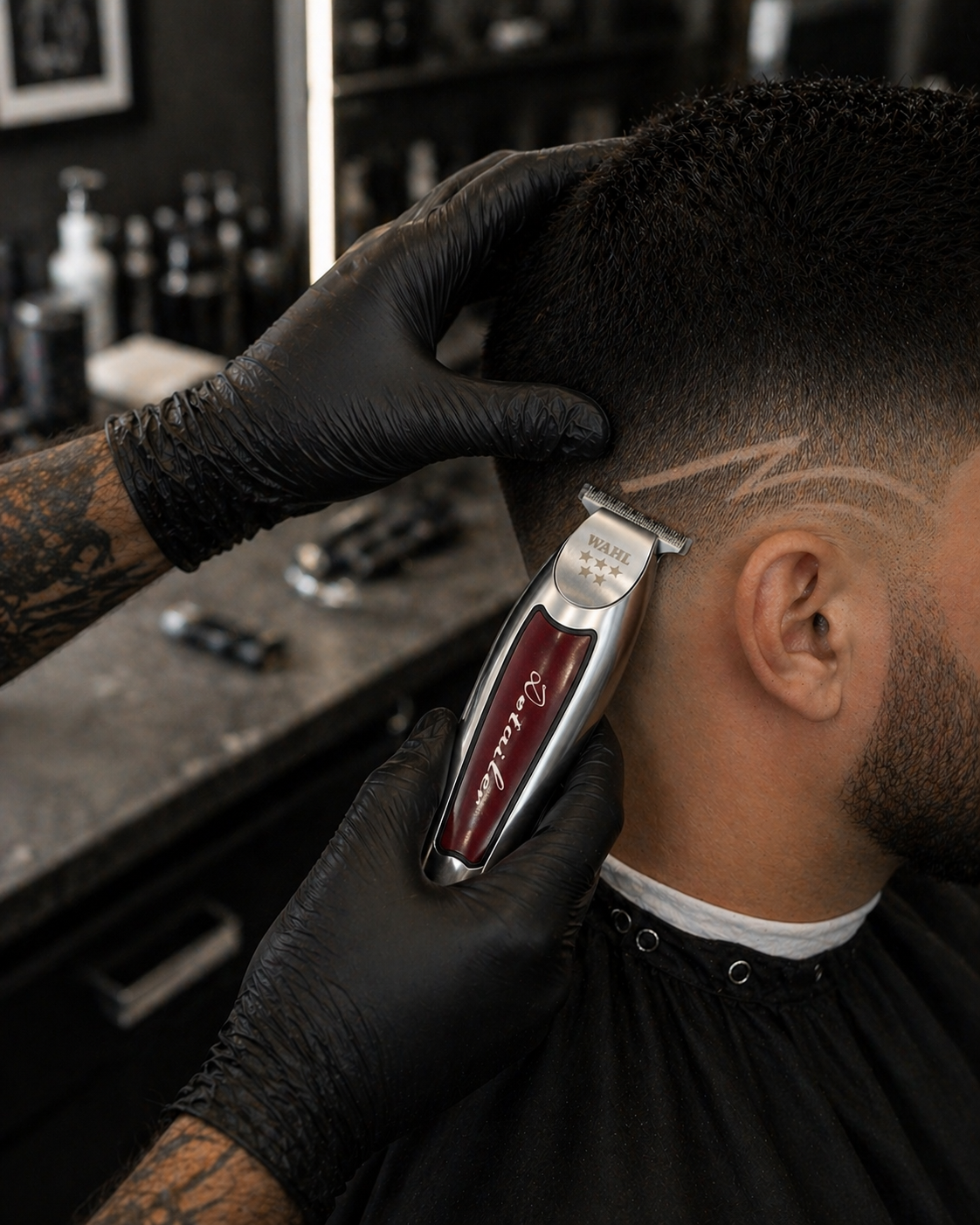 WAHL Cordless Detailer Trimmer Kabelloser professioneller Konturen-Haarschneider