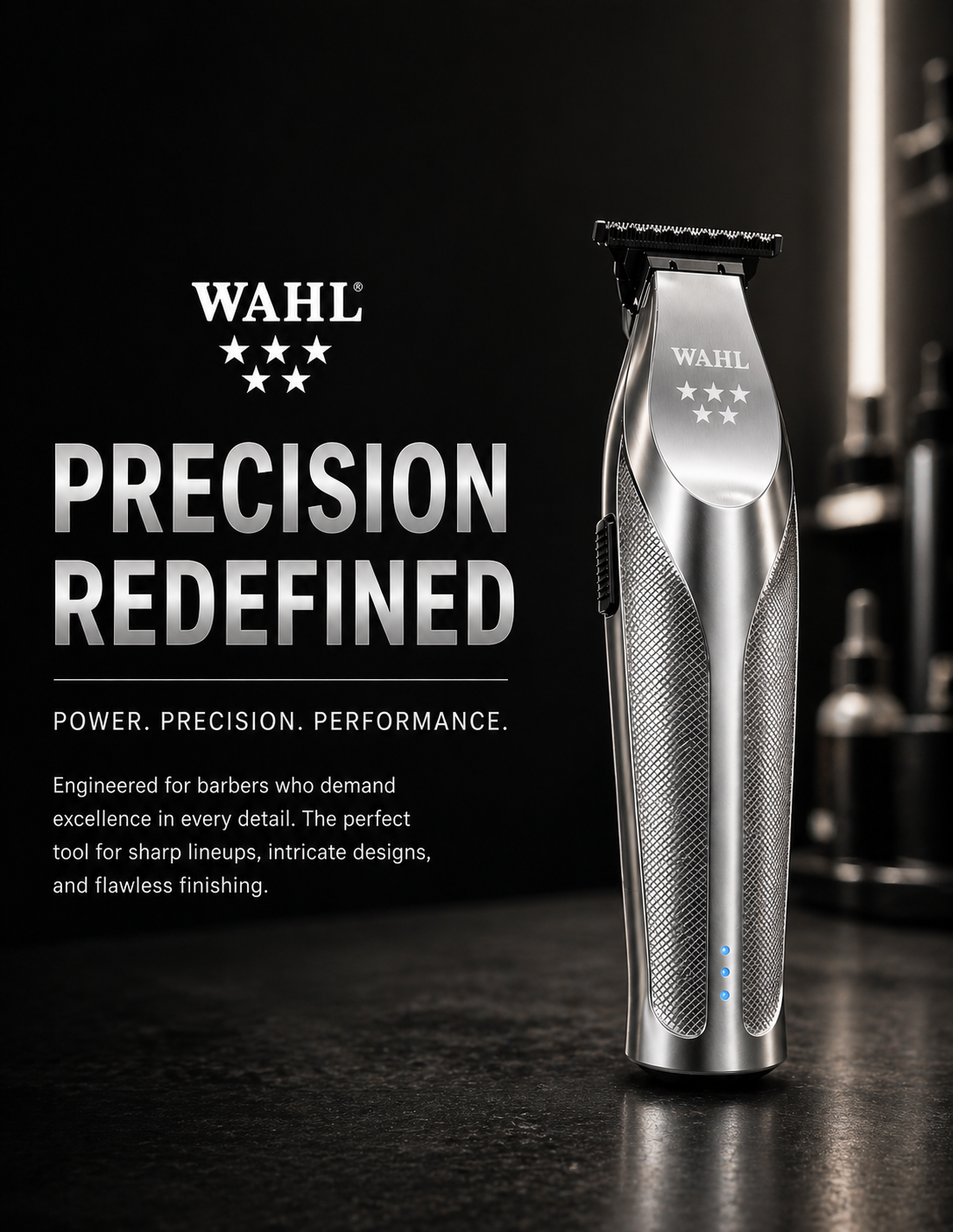 WAHL Hi-Viz Cordless Clipper Kabelloser professioneller Haarschneider