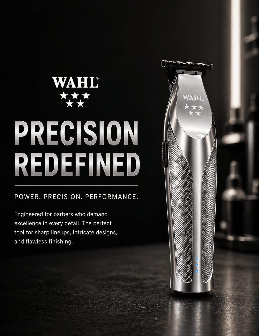 WAHL Hi-Viz Cordless Clipper – Bežični profesionalni aparat za šišanje