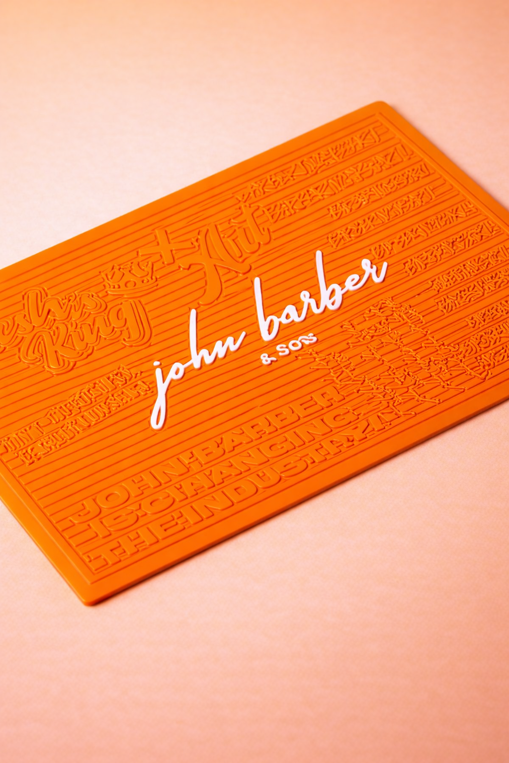 Station mat kapper siliconen mat